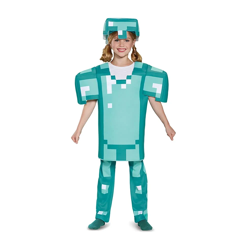 Disfraz de Minecraft Armor Deluxe para Halloween para niños