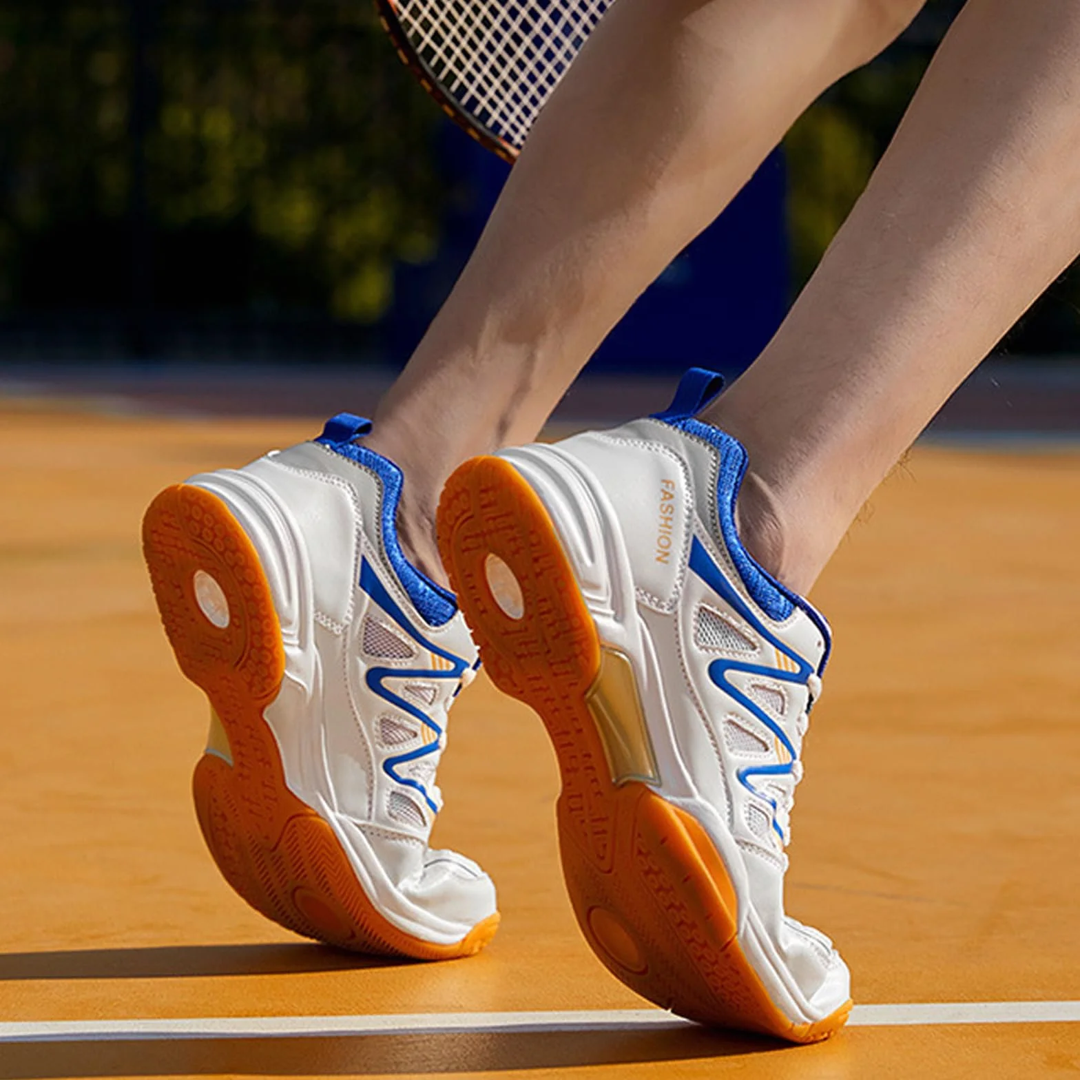 Hixingo Zapatillas Deportivas Hombre, Anti-Slip Corte Running Bádminton Tenis