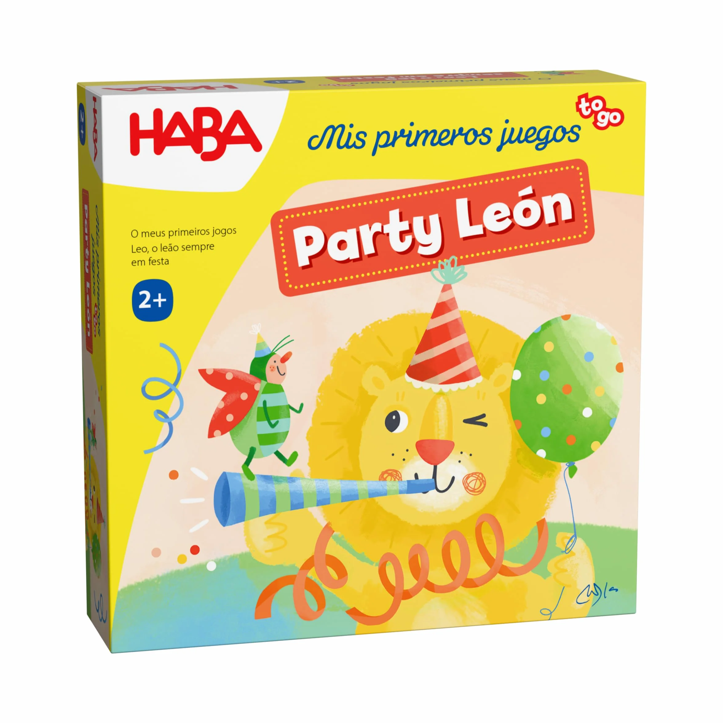 HABA Mis Primeros Juegos Party León, Juego Infantil de Mesa de Memoria, +2 años