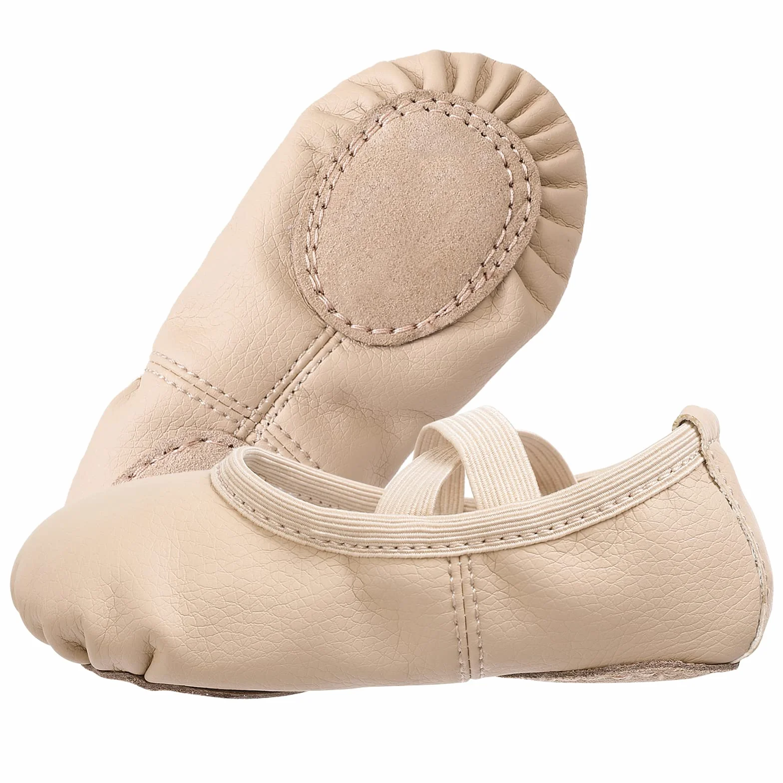 Zapatillas de Ballet Niñas Cuero Tamaño 20-40