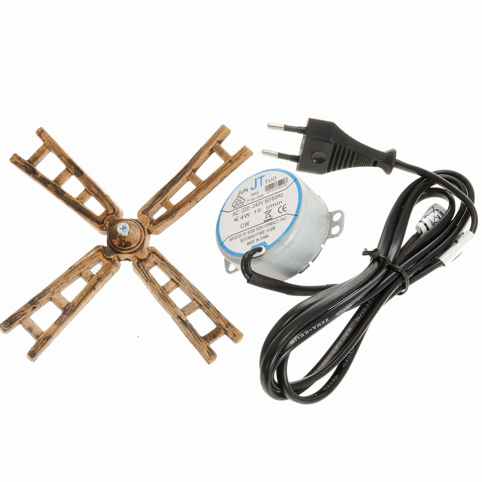 Holyart Bomba de Agua y Motores para Movimientos: Molino de Viento para el Pesebre Hecho por ti: Pala y Motor 3w