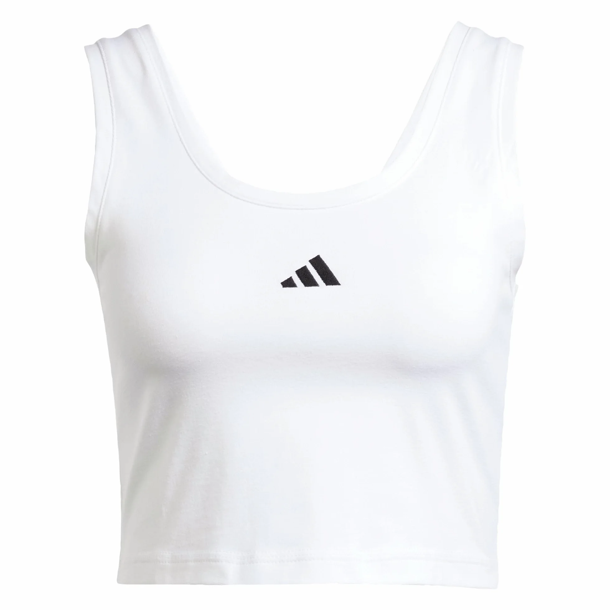 Adidas Women's Camiseta de Tirantes Essentials Small Logo Cotton Lifestyle