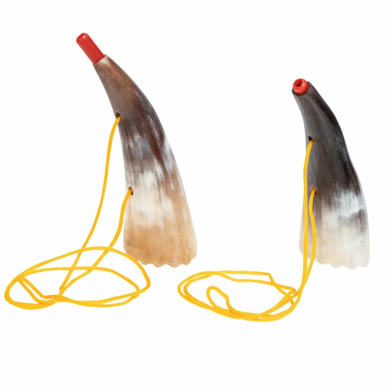 Vaguelly Cuerno Juguete para Niños Trompeta Infantil De Plástico 5.90X2.95X2.44In con Cuerda Portátil para Juegos Al Aire Libre Y Animación De Fiesta Sonido Nítido