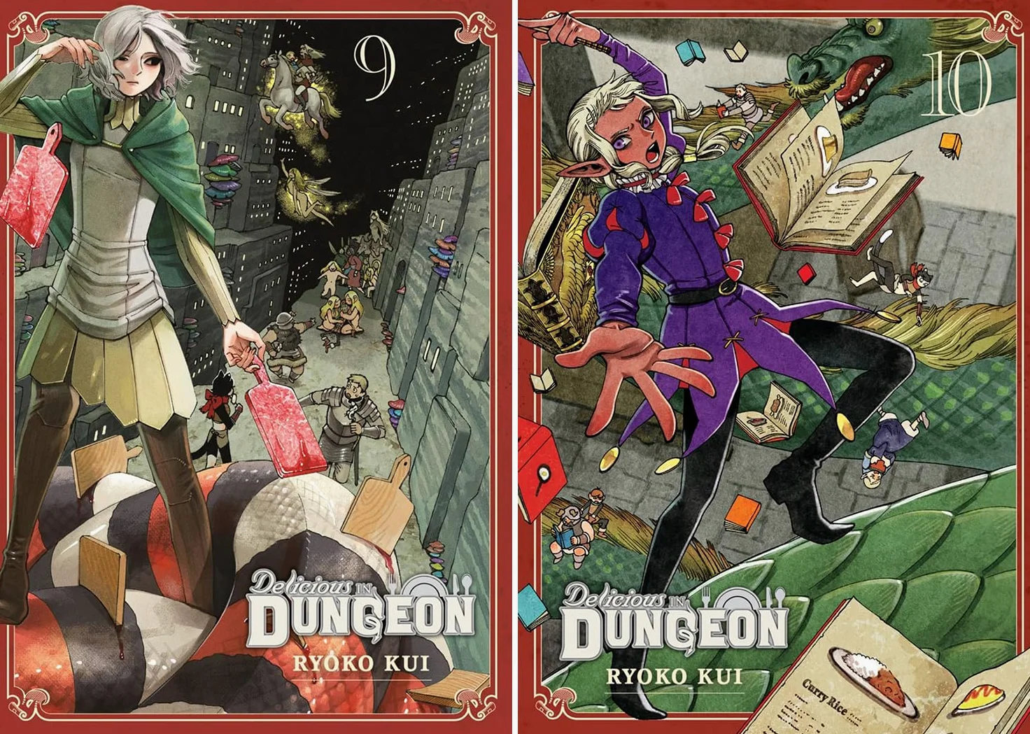 Set de Manga Delicious in Dungeon Vol. 1-14 de Ryoko Kui