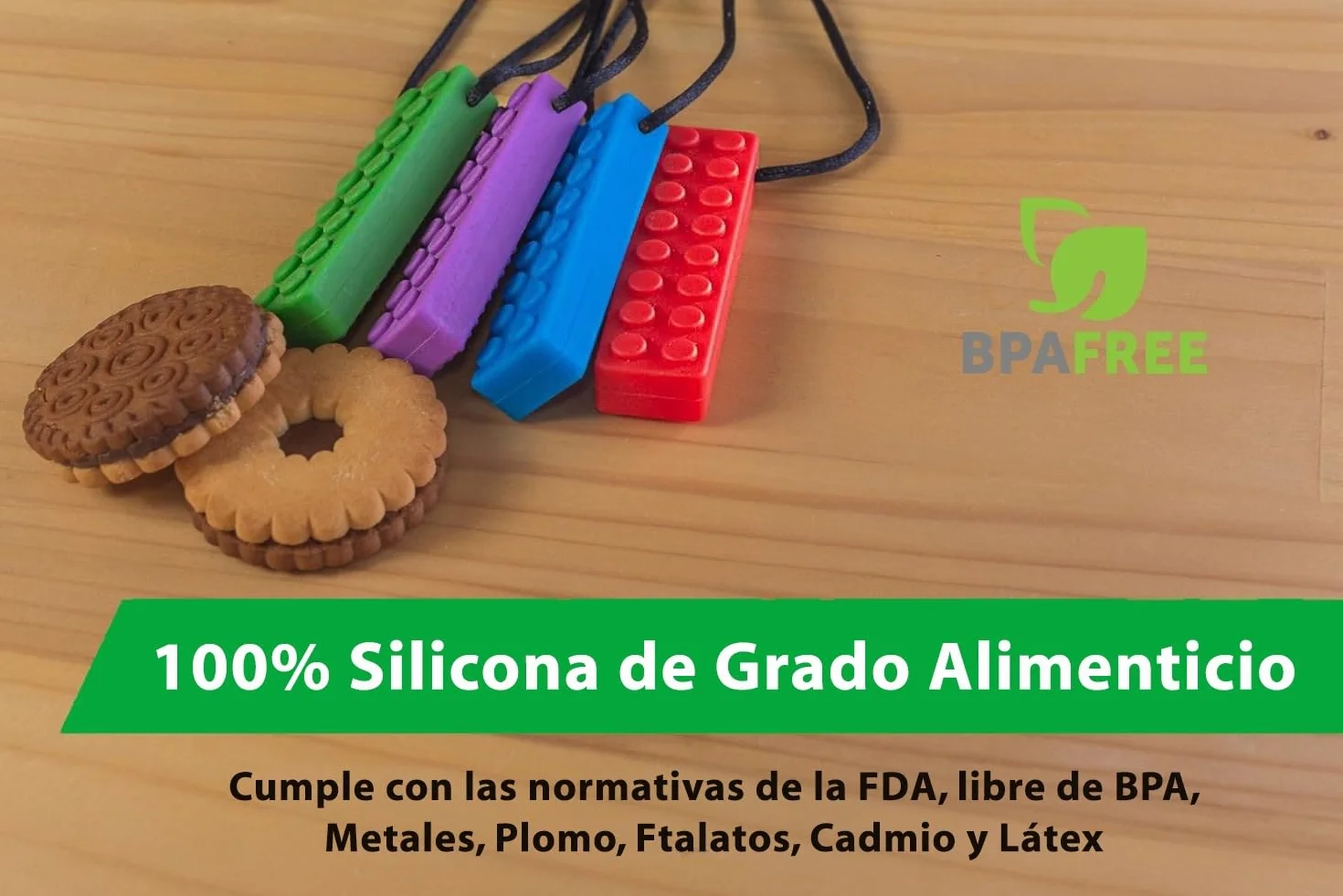 Tilcare Chew Chew Colgante - Lo mejor para niños o adultos a los que les gusta morder o tienen autismo - Colgante de silicona para masticar - Colgante masticable para niños y niñas