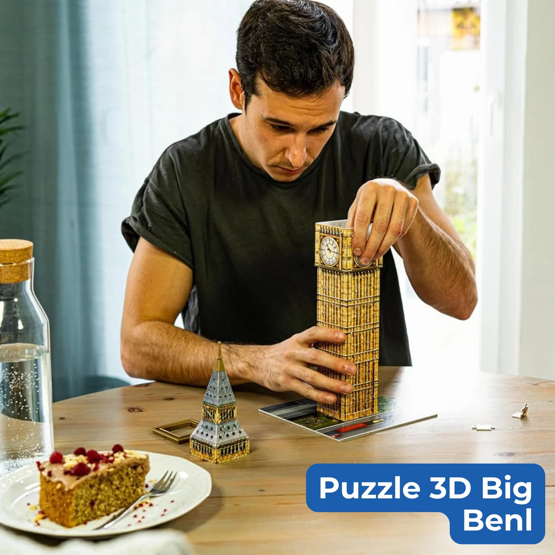 Ravensburger Puzzle 3D Adultos Big Ben 216 Piezas Maquetas para Montar Regalos Niños 8 Años