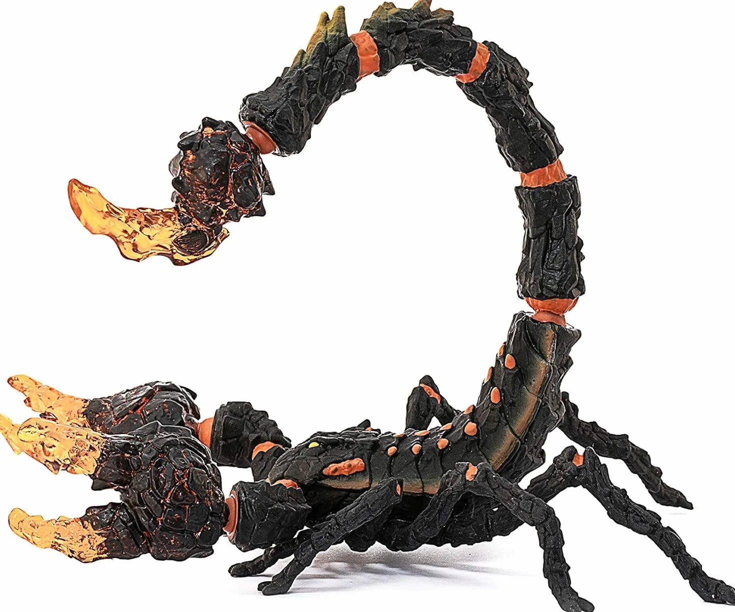 Schleich ELDRADOR Creatures | Escorpión de Lava 70142 | Figura Monstruo ELDRADOR Pinzas móviles y Cola venenosa | Regalo para niños y niñas | Desde 7 años | 21 x 14 x 14 cm