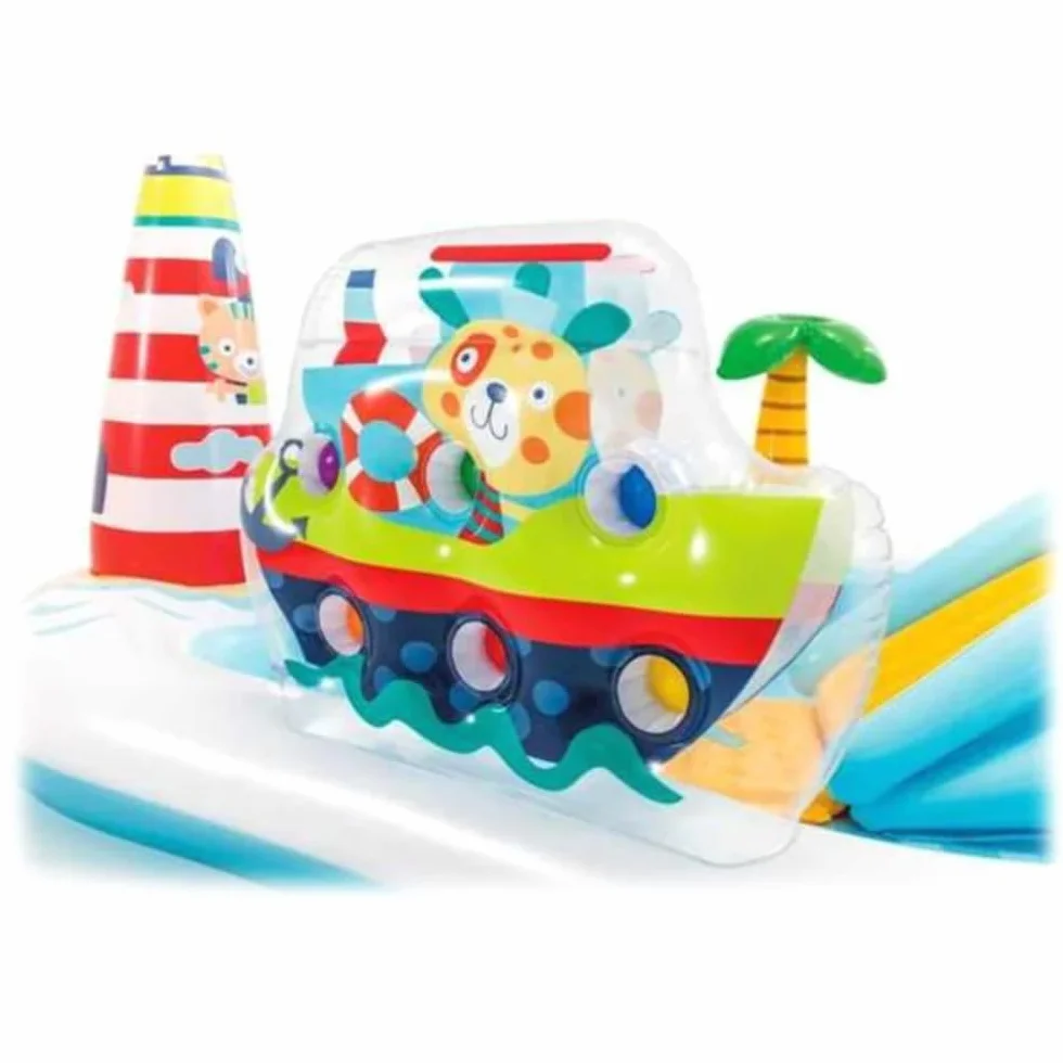 Intex 57162NP - Centro de juegos acuático con motivos de pesca, Multicolor