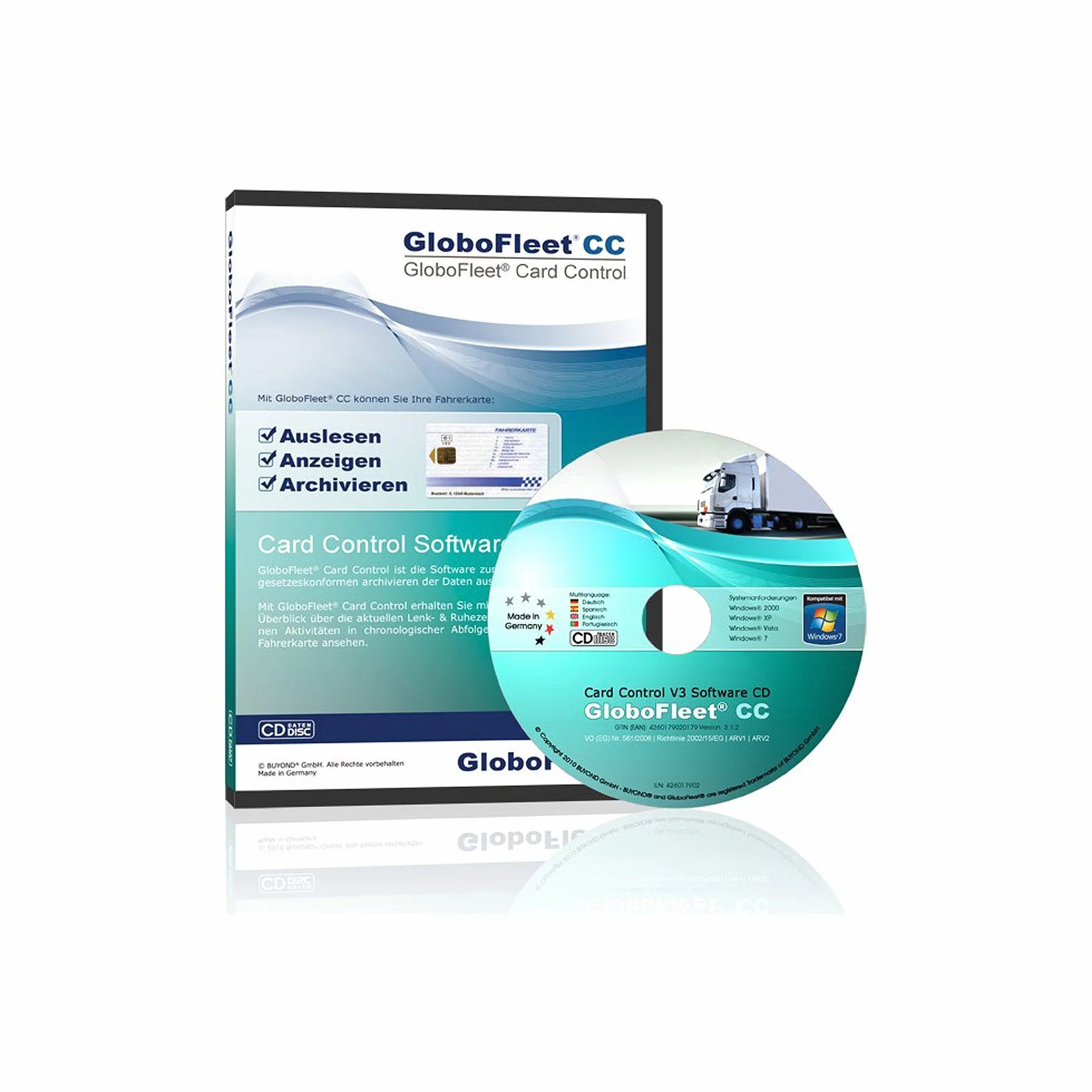 GloboFleet Card Control Set