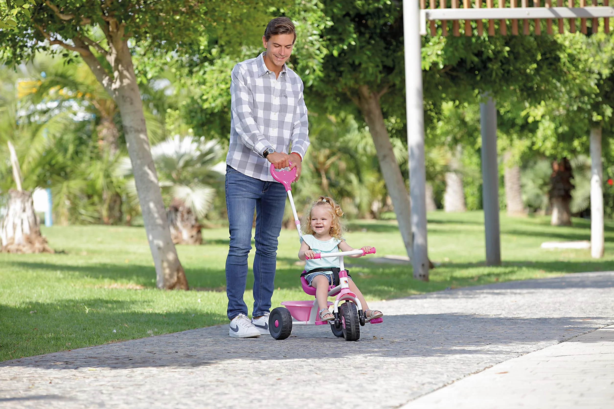 Triciclo Infantil Molto Urban Trike 3 en 1 Rosa