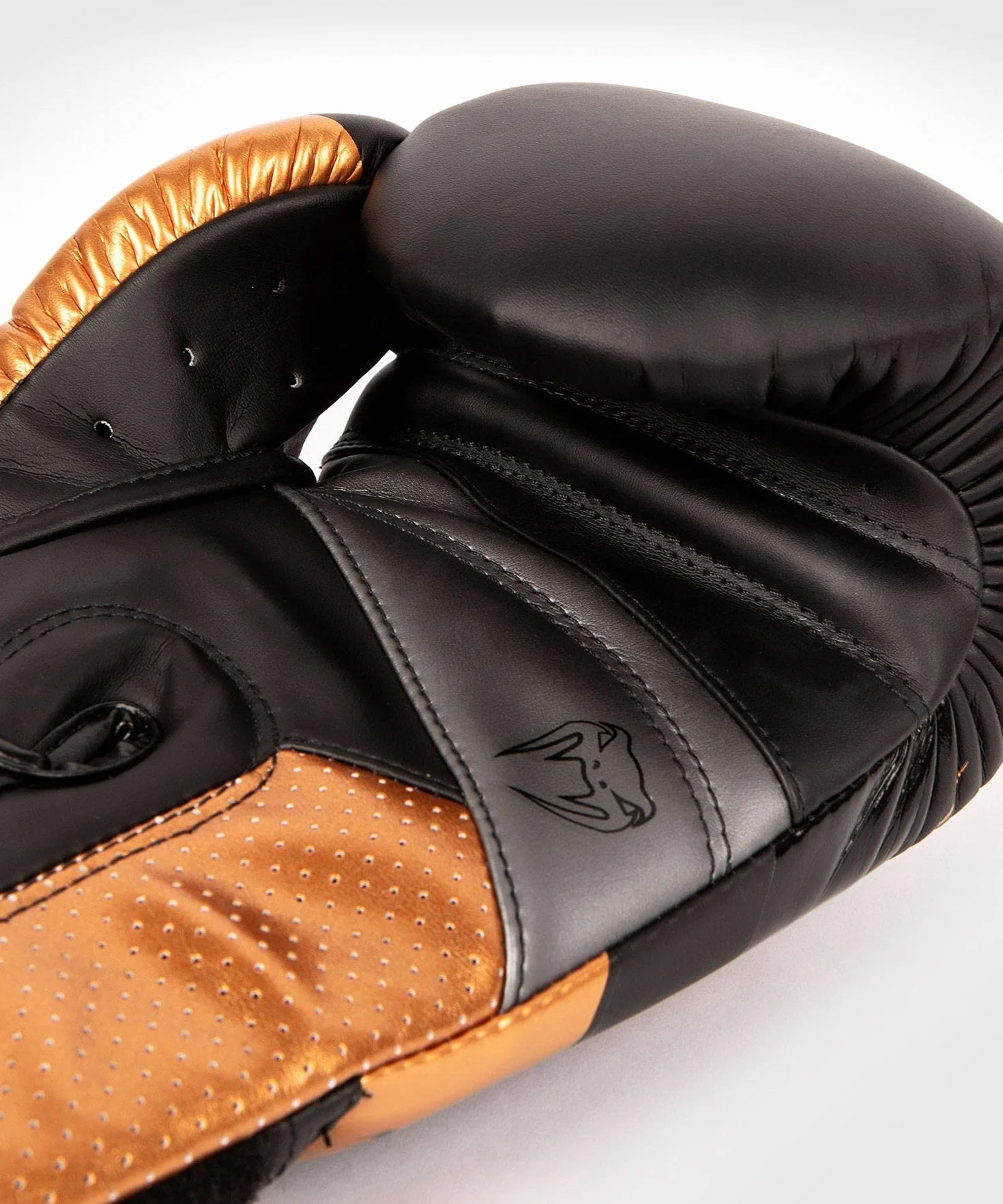 Venum Guantes de Boxeo Elite EVO Negro Bronce 14-Ounce