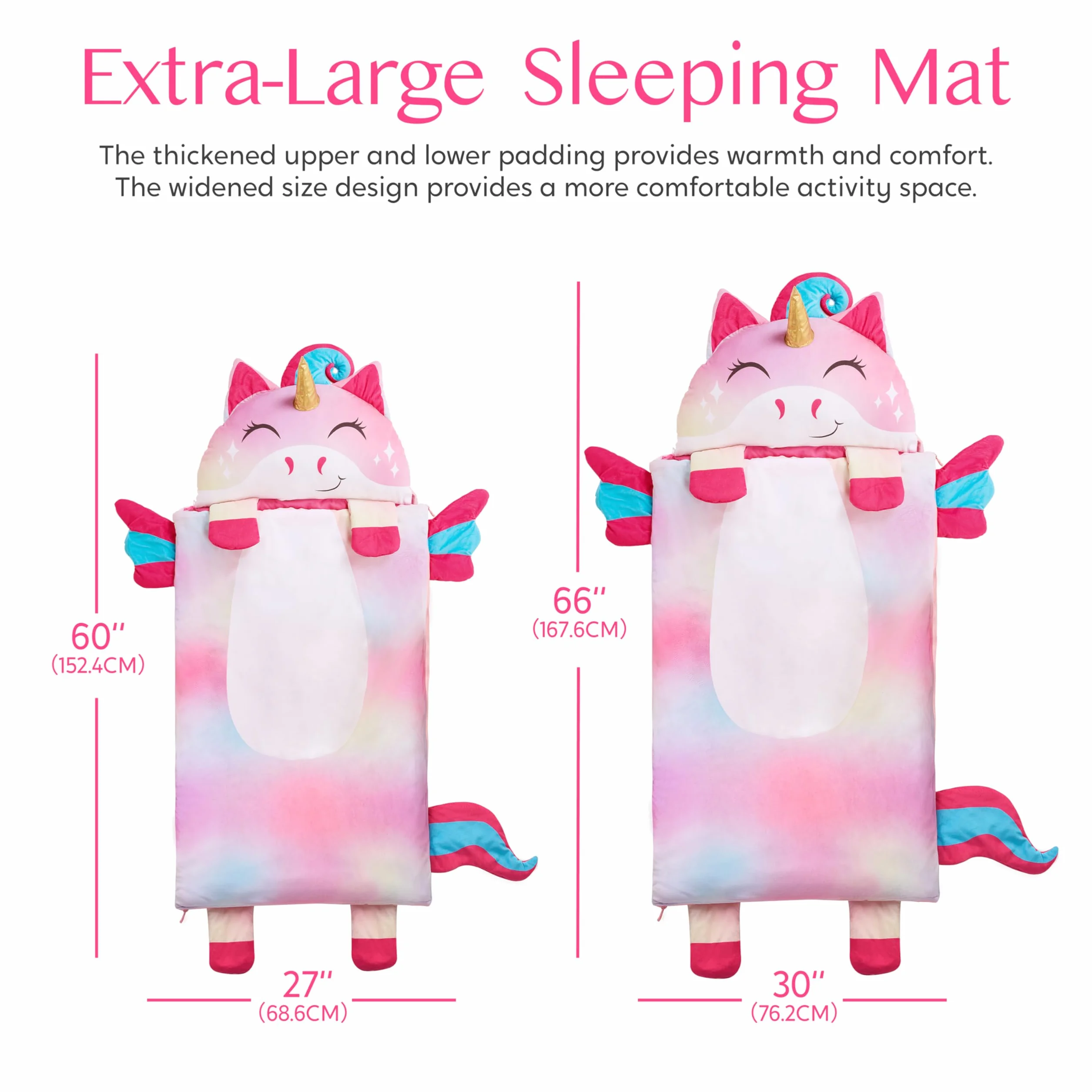 JOIEDOMI - Colchoneta para Siesta para niños pequeños con Almohada y Manta, a Partir de 3 años - Colchoneta para Siesta Preescolar