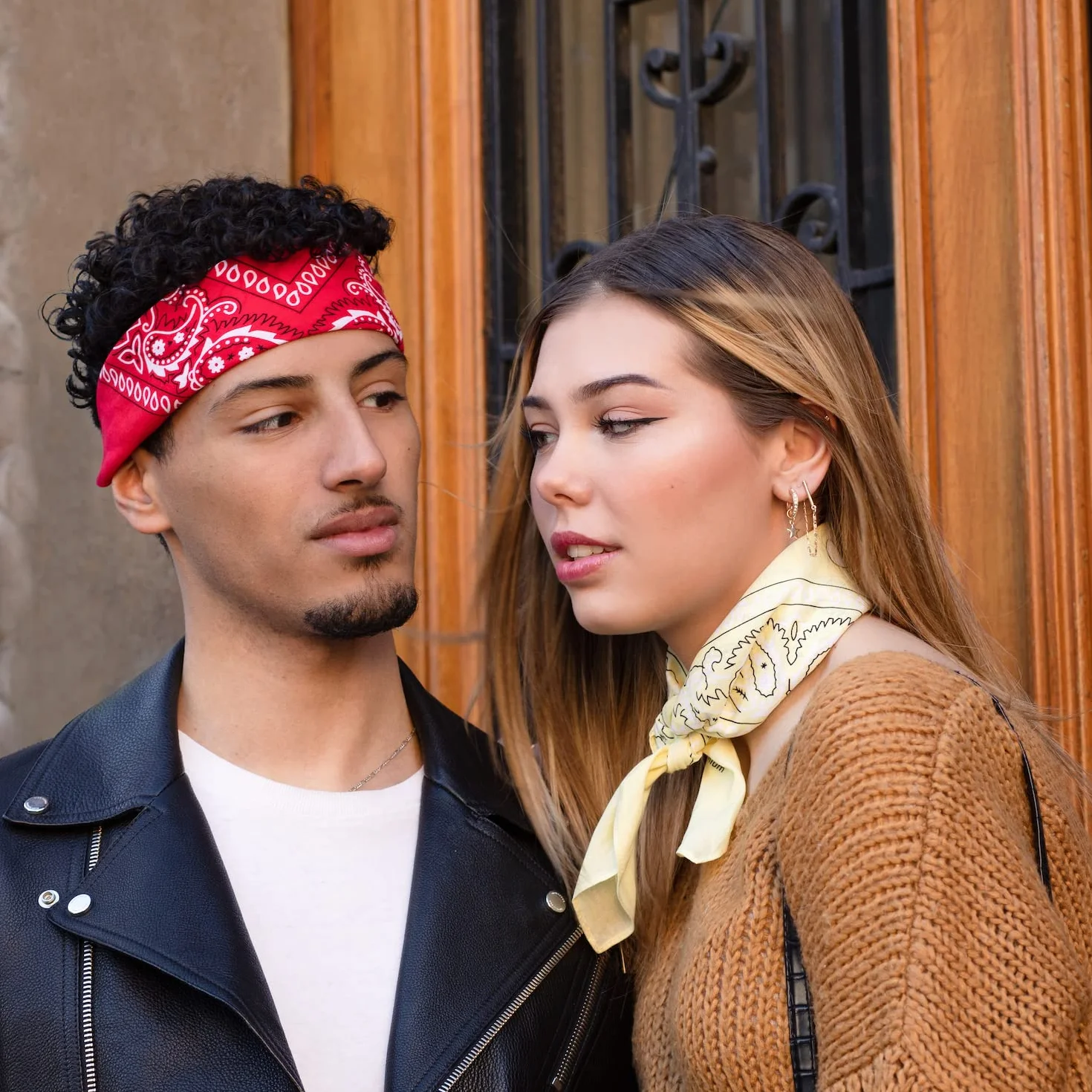 Bandanas 100% Algodon Paisley Pañuelo Cabeza Cuello Juego de 5/10/20