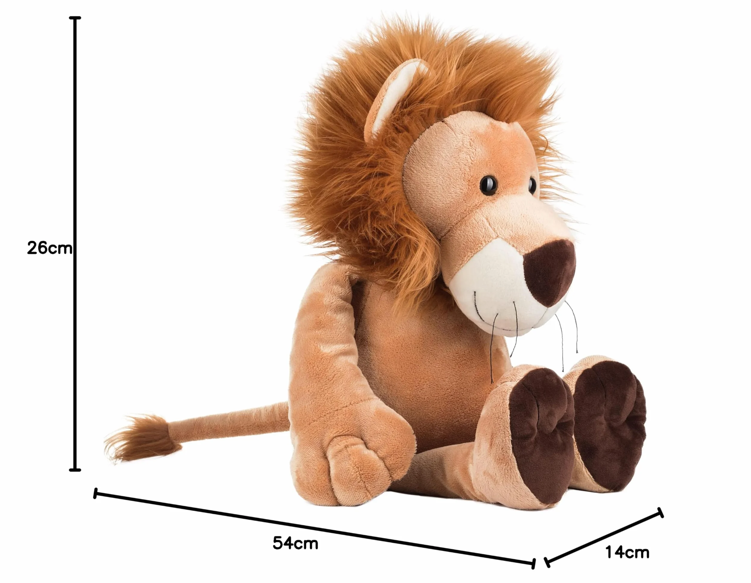 Schaffer 4824 león de Peluche Kumba 54 cm
