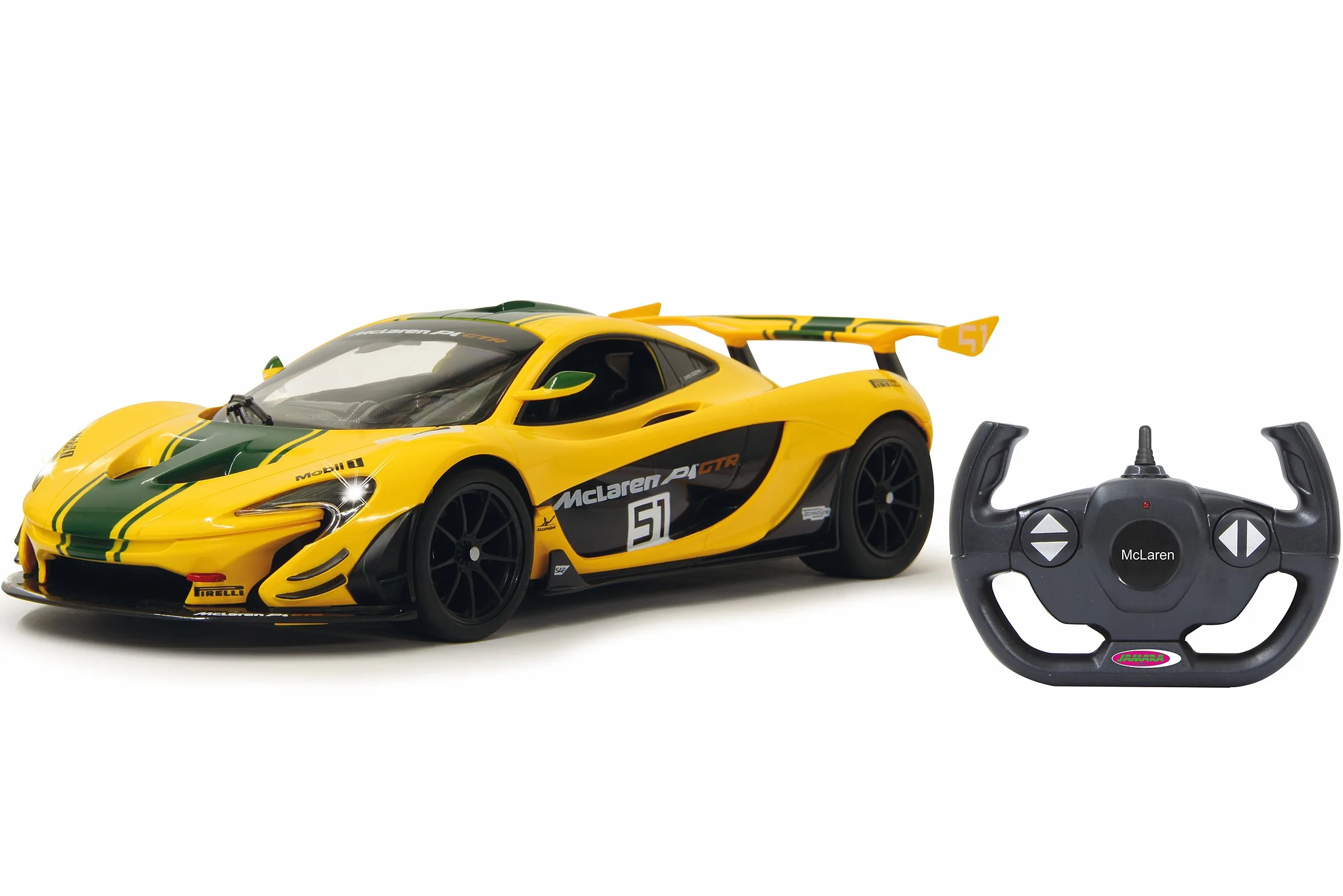 Jamara 405092 1:14 "Amarillo Mclaren P1 GTR 2.4g Modelo
