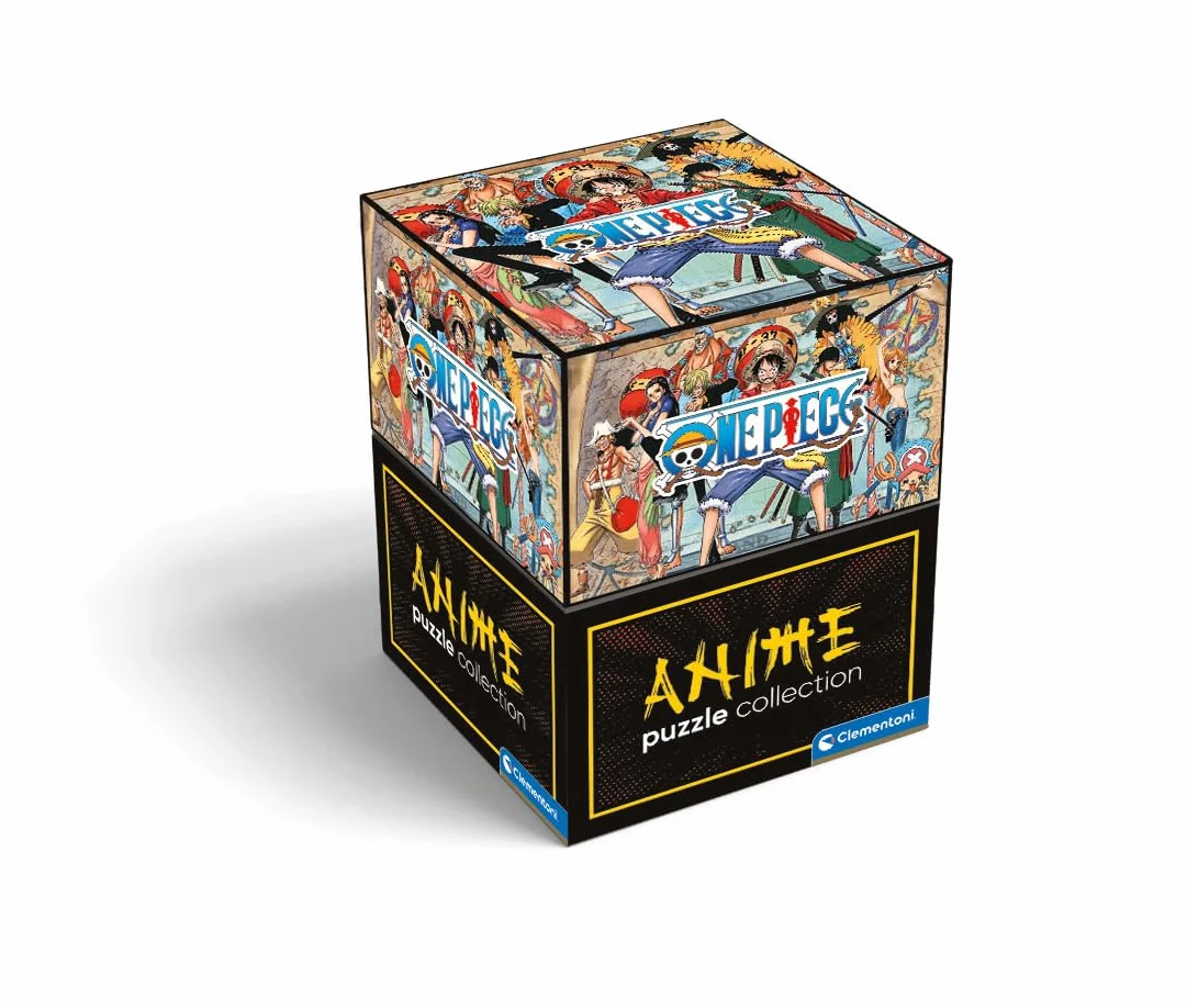 Clementoni - Puzzle Adulto One Piece 500 Piezas Caja Cubo edición Especial - Desde 14 años (35137)