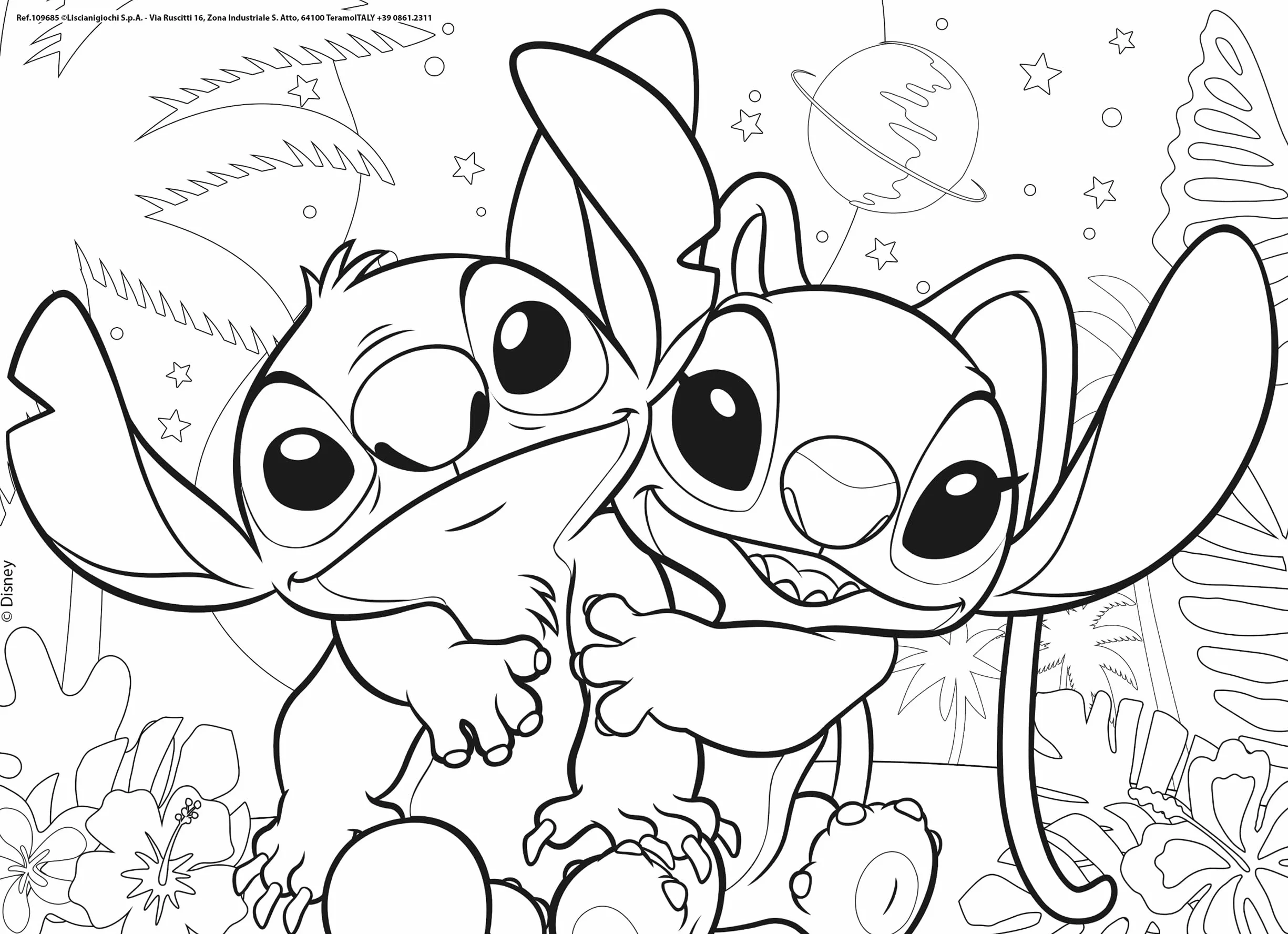 Puzzle DISNEY LILO & STITCH MaxiPlus 24 piezas doble cara para niños 3+ 25x35 cm