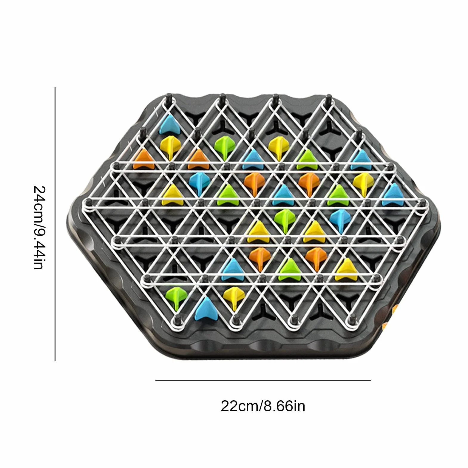 Chain Triangle Chess Game Puzzle Interactive Thinking Toy