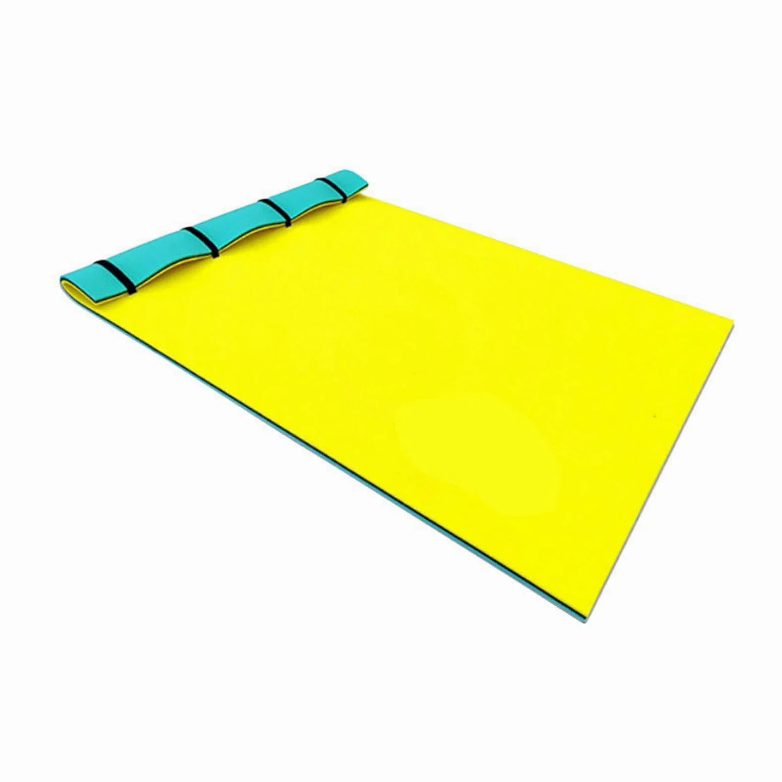 Churro de Flotación XPE 180x55 cm (71x22 Inch) - Mat de Agua Flotante, Rollito Plegable para Piscina, Nadar y Buceo
