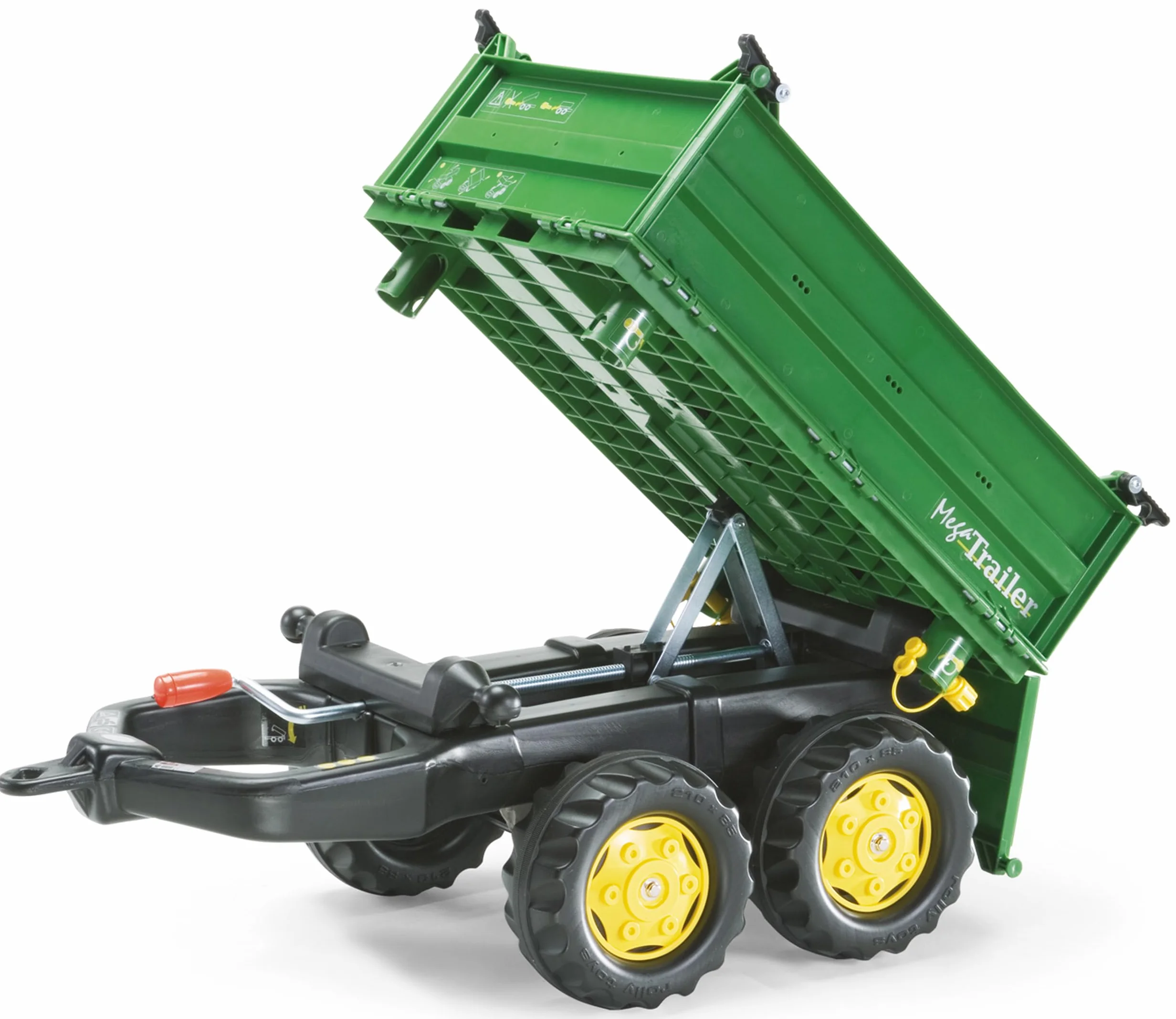 Rolly Toys De Tres Mega-volquete