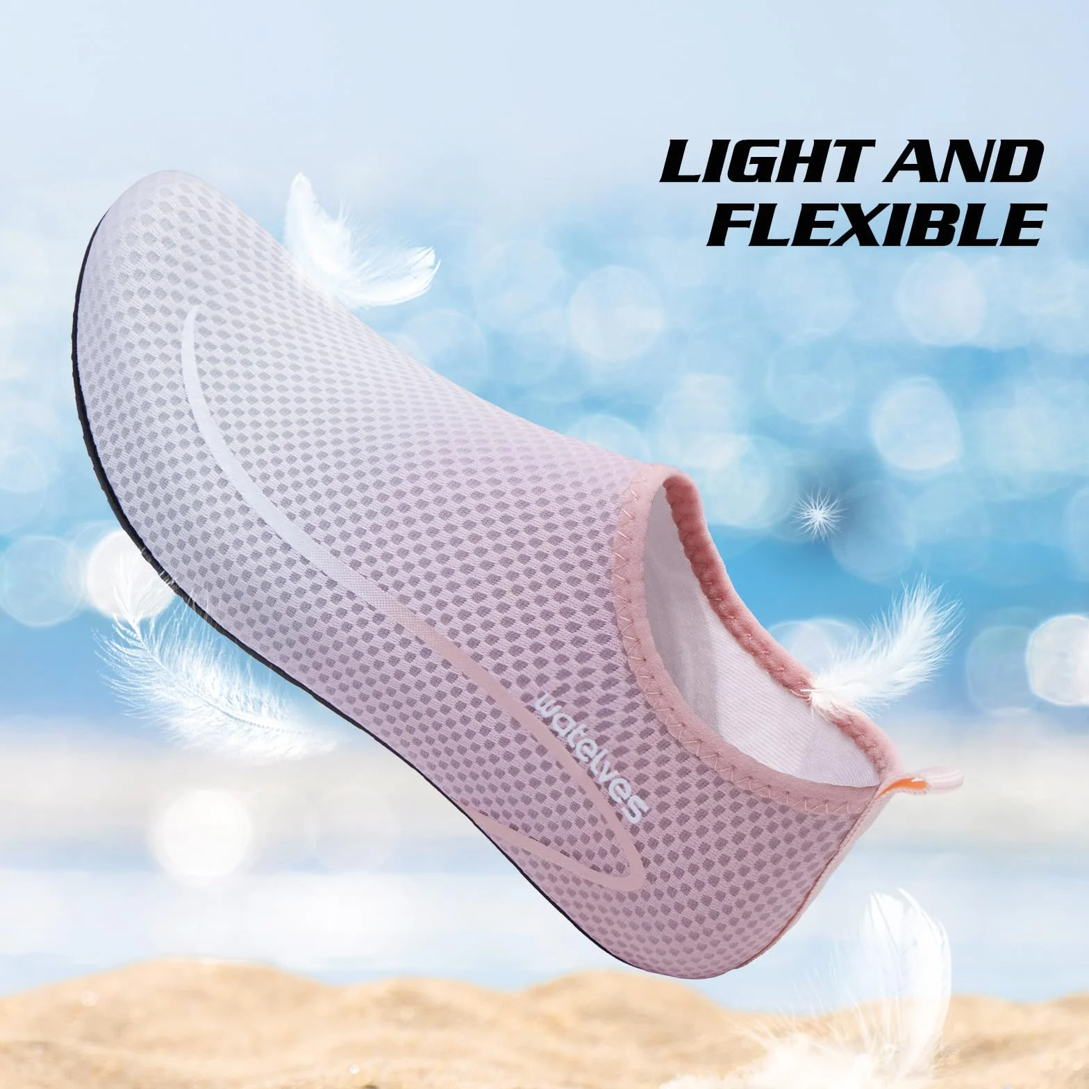 WateLves Zapatos Acuáticos Antideslizantes Snorkel Surf Descalzos Piscina Playa Agua
