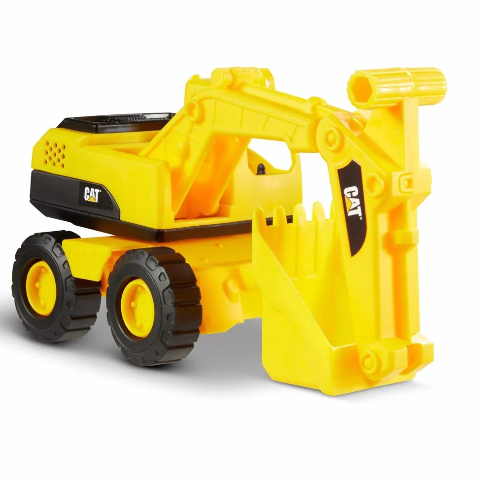 CatToysOfficial Set de Vehículos de Construcción de Juguete | Camión Volquete, Pala Cargadora, Excavadora | Partes Articuladas | Cat Toy Regalos y Juguetes para Niños de 3 Años o Más