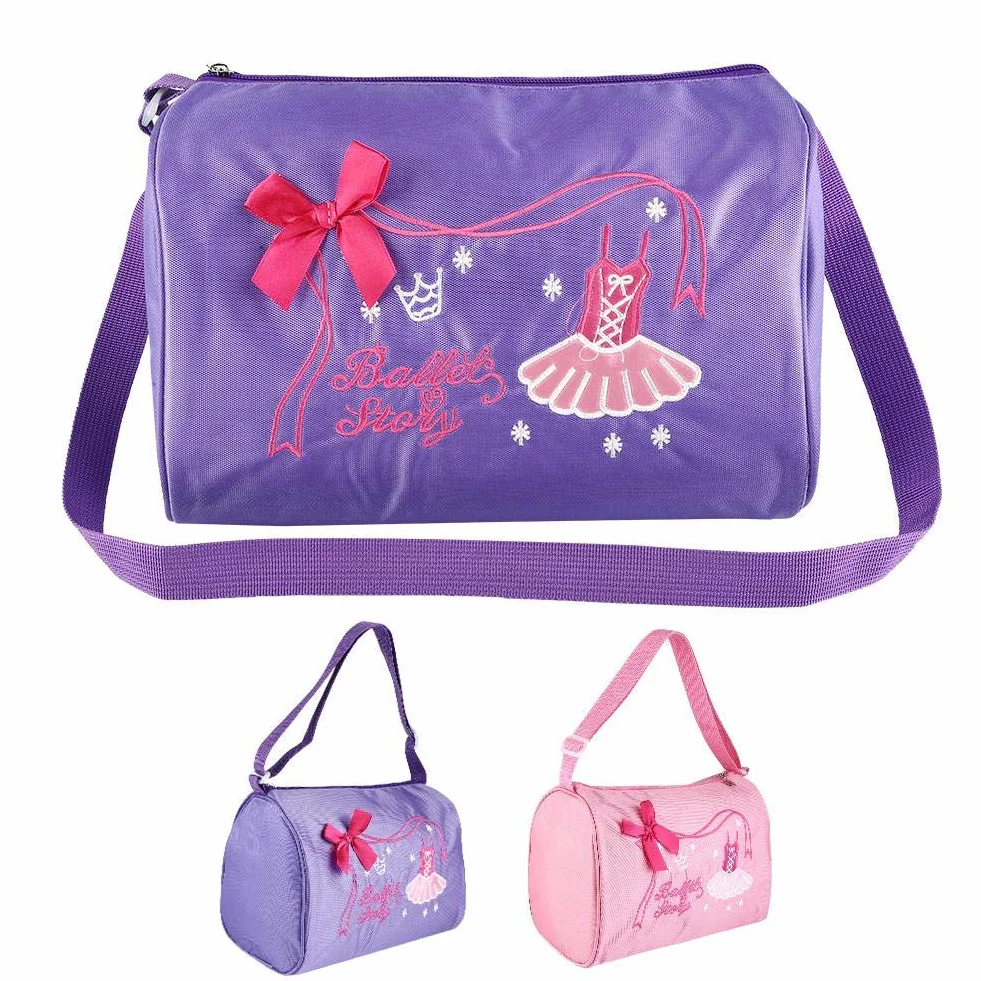 Alomejor Niña Niños Baile Ballet Bolsa de natación Princesa Bolsos Cruzados Mochila