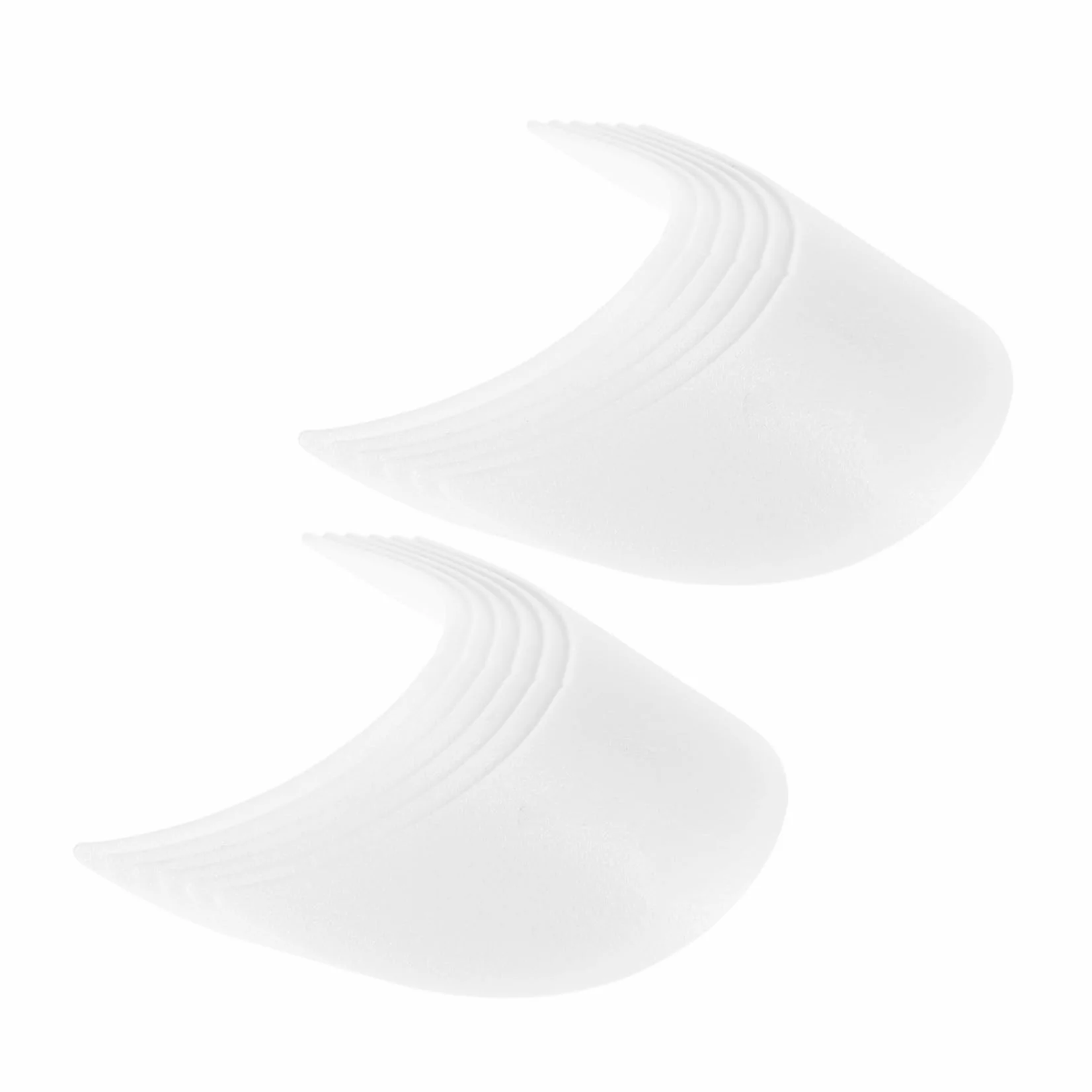 FOMIYES 20 Piezas Visera De Plástico Para Sombrero De Niño Accesorios Para Hacer Sombreros De Béisbol