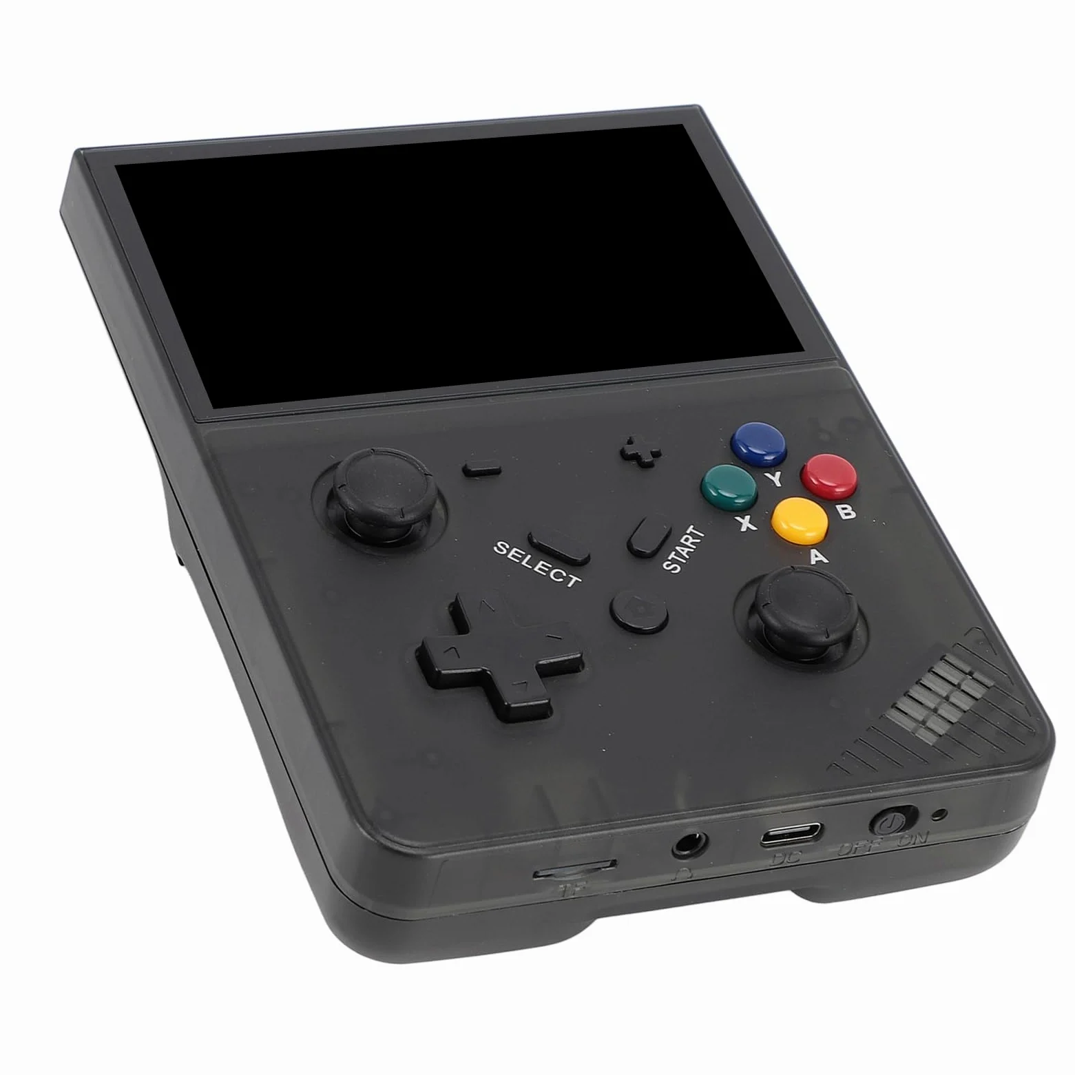 Consola de Juegos Portátil R43 Pro, Pantalla IPS HD de 4,3 Pulgadas, Más de 20.000 Juegos Clásicos, Tarjeta de Memoria Pequeña, para Adolescentes y Adultos, con Múltiples Emuladores (64GB)