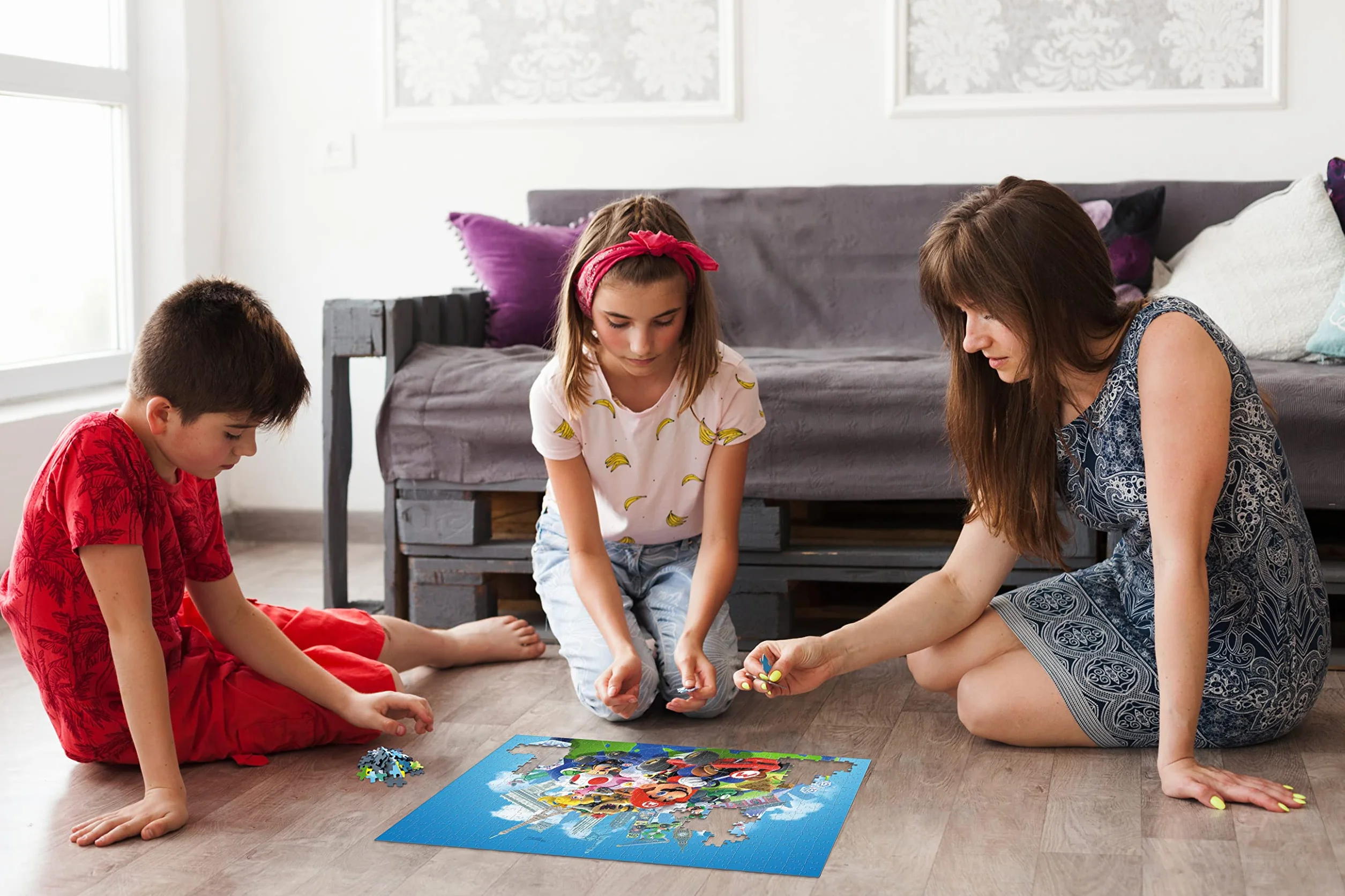 Top Trumps Rompecabezas Mario Kart Puzzle 500 Piezas - Juguetes para niños 10+ años y Todos los Fans de Las Aventuras, para Jugar Solo o en compañía, Incluye póster