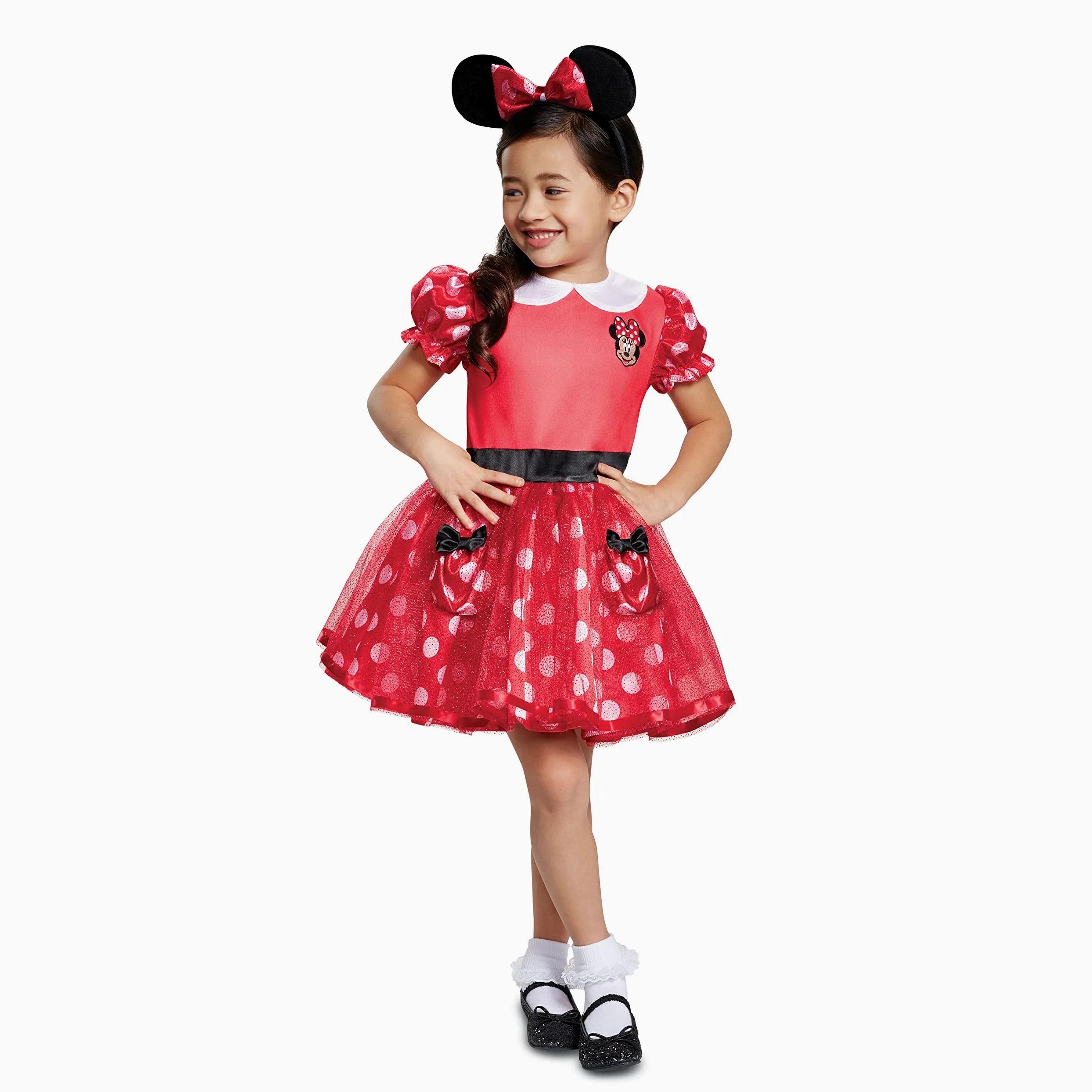 Disfraz de Mickey Mouse Minnie Mouse rojo para bebés