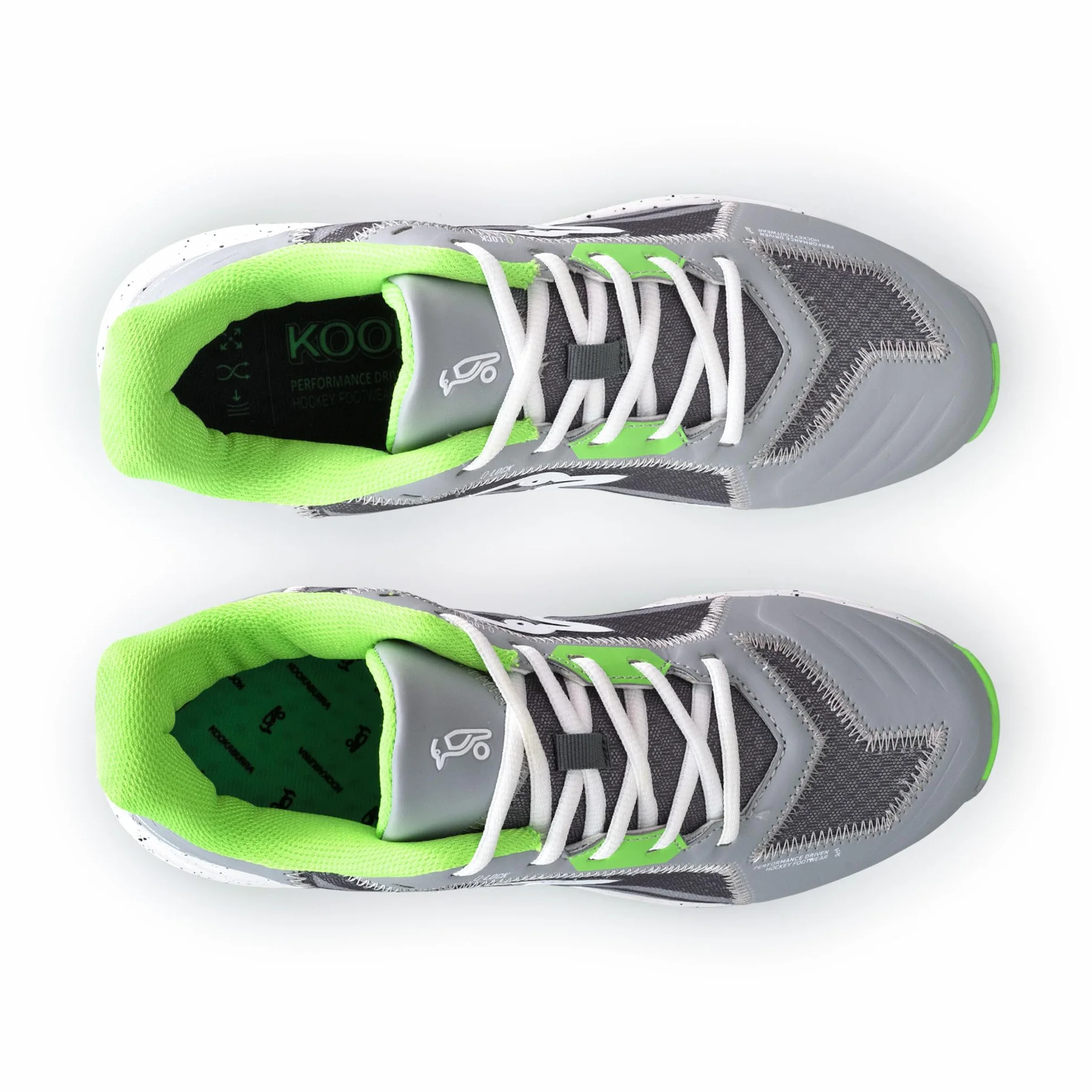 Kookaburra Edge Zapato de Hockey Ligero Cordones Q Lock Agarre Elite