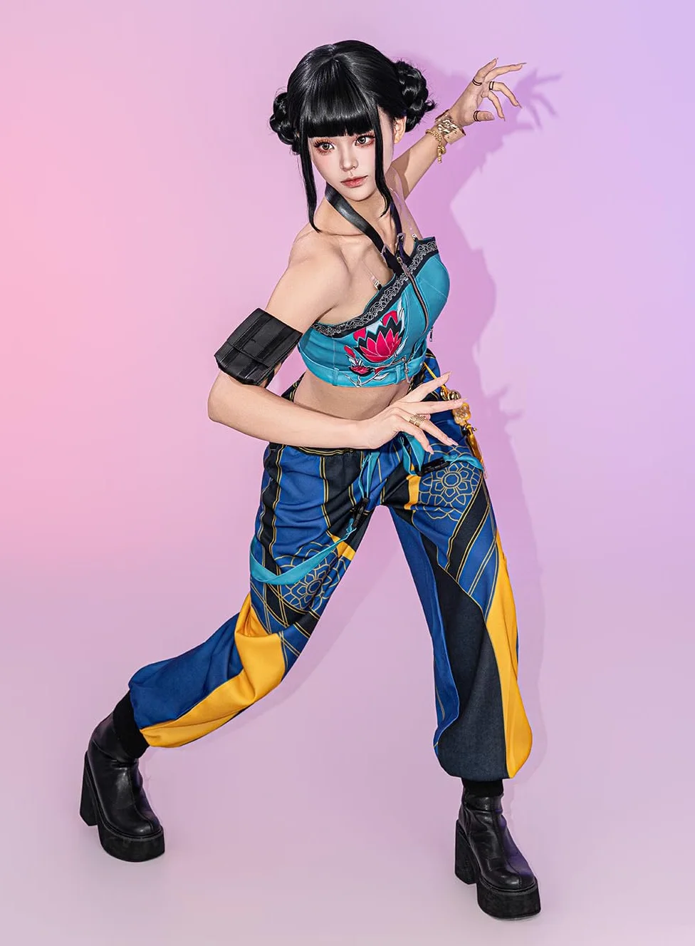 OSIAS Zoey Cosplay Mujer con Almohadillas Integradas en el Top