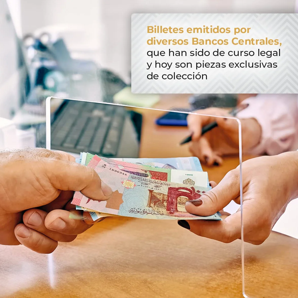 IMPACTO COLECCIONABLES | Colección de 100 Billetes Auténticos del Mundo - Sin Repeticiones, Desmonetizados y de Diversos Países | Ideal para Coleccionistas, Incluye Certificado de Autenticidad