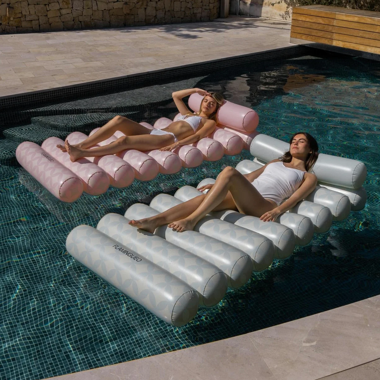 Flamingueo Colchoneta Piscina - Flotadores Piscina, Colchoneta Playa, Hinchables para Piscina, Flotadores Adulto, Colchoneta Hinchable (94 x 180 x 37 cm)