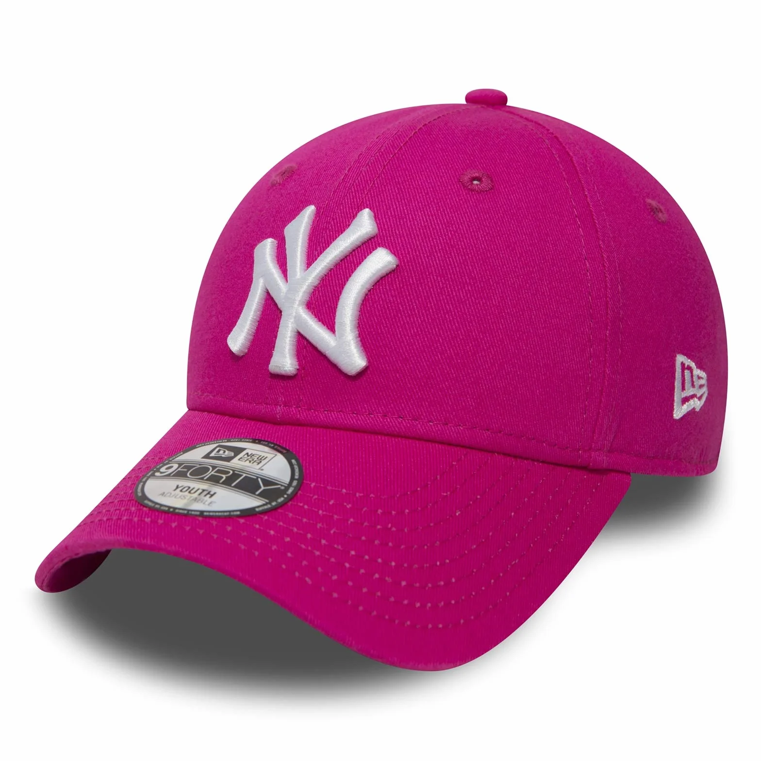 New Era York Yankees Kids 9forty Adjustable MLB League Pink/White Cap