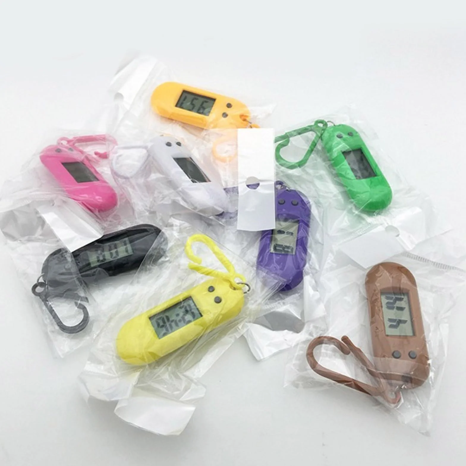 Reloj de bolsillo digital LED portátil en miniatura para estudiantes