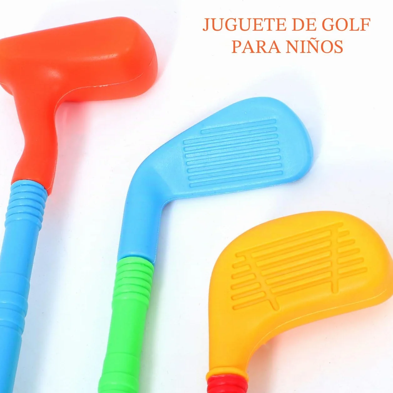 HEMOTON Juego de golf para niños pequeños, maletín de golf para niños, juguete deportivo – Juego de palos de golf para interior y exterior para niños y niñas 2, 3, 4, 5 años