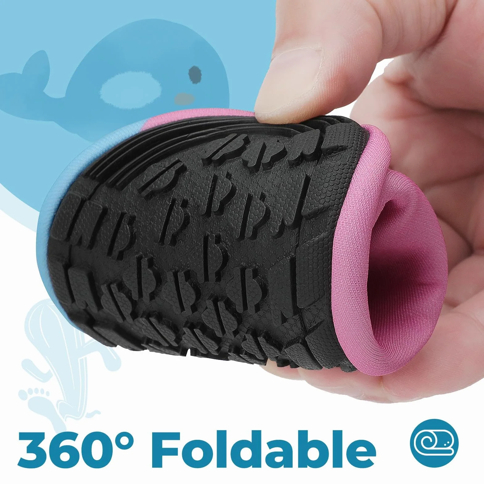 SAGUARO Escarpines de Agua para Niños Antideslizantes Zapatillas Playa Piscina Natación Surf Gr.20-37 EU