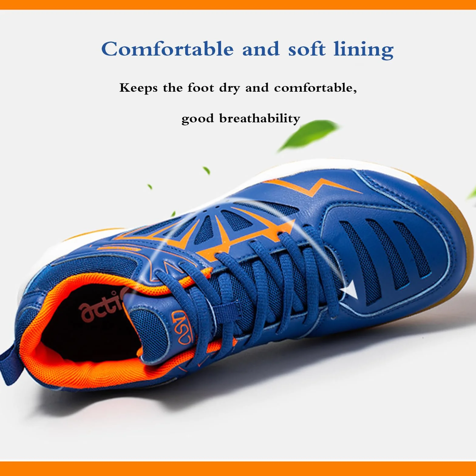 Zapatos De Squash Unisex Antideslizantes Suaves Transpirables para Hombre Mujer