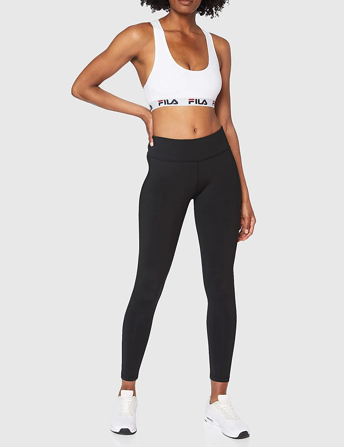 FILA Sujetador Deportivo Mujer, Suave y Cómodo