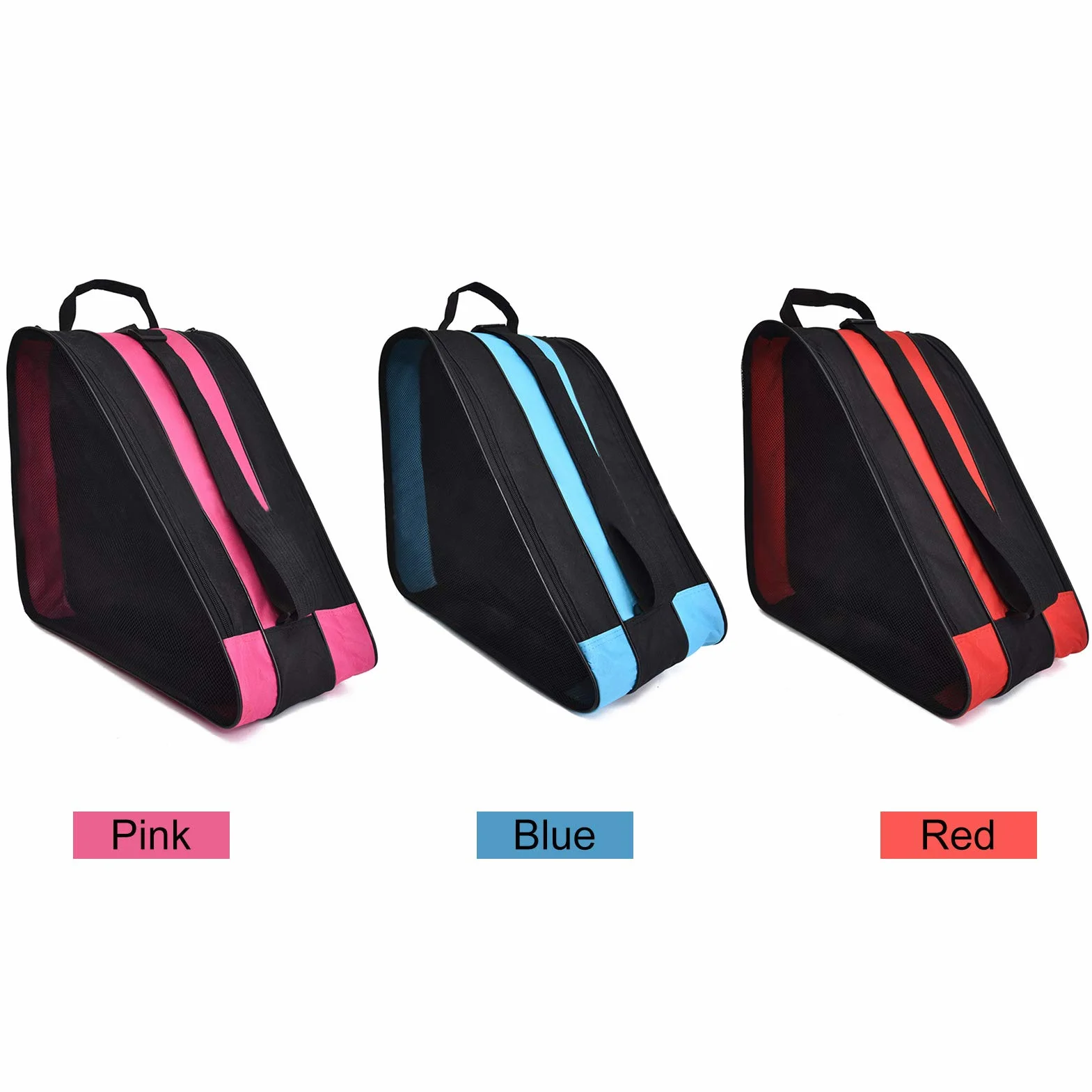 Lixada Bolsa de Transporte Transpirable para Patines Niños en Línea Hielo