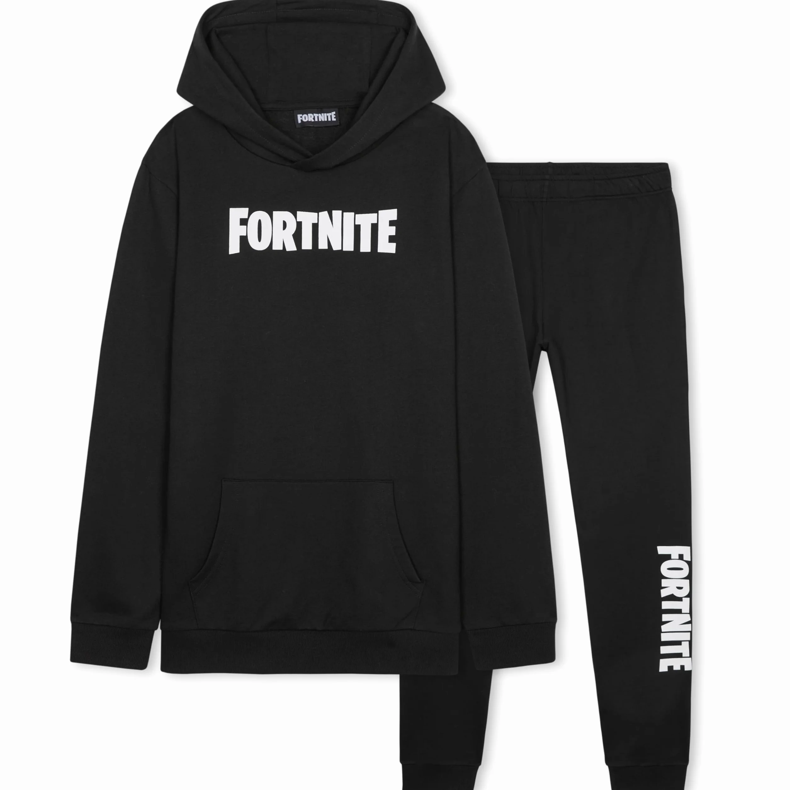Fortnite Chándal Niño Sudadera con Capucha y Pantalón Ropa Deportiva Infantil Cálida