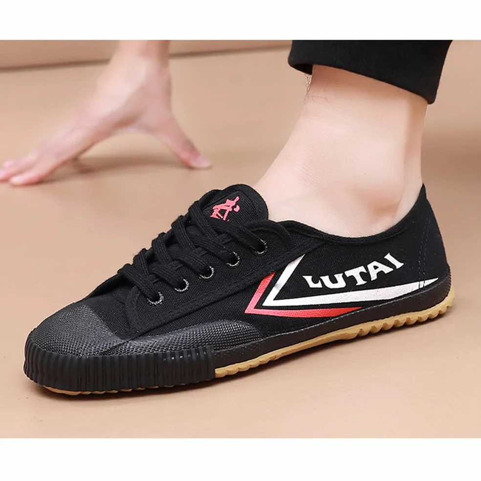 Zapatos de Artes Marciales para Hombre, Ligeros, Antideslizantes, Lona, Kung Fu