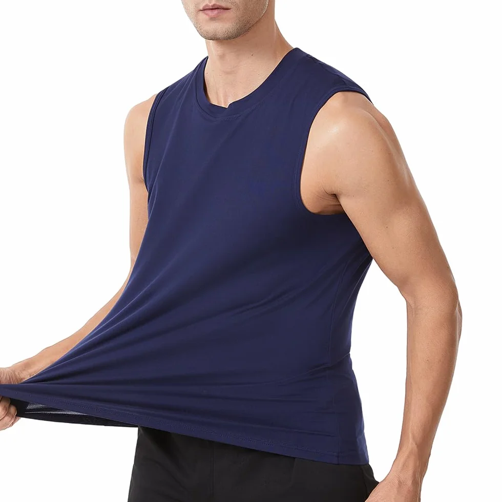 Camisetas sin Mangas para Hombre Gimnasio Entrenamiento Correr Culturismo
