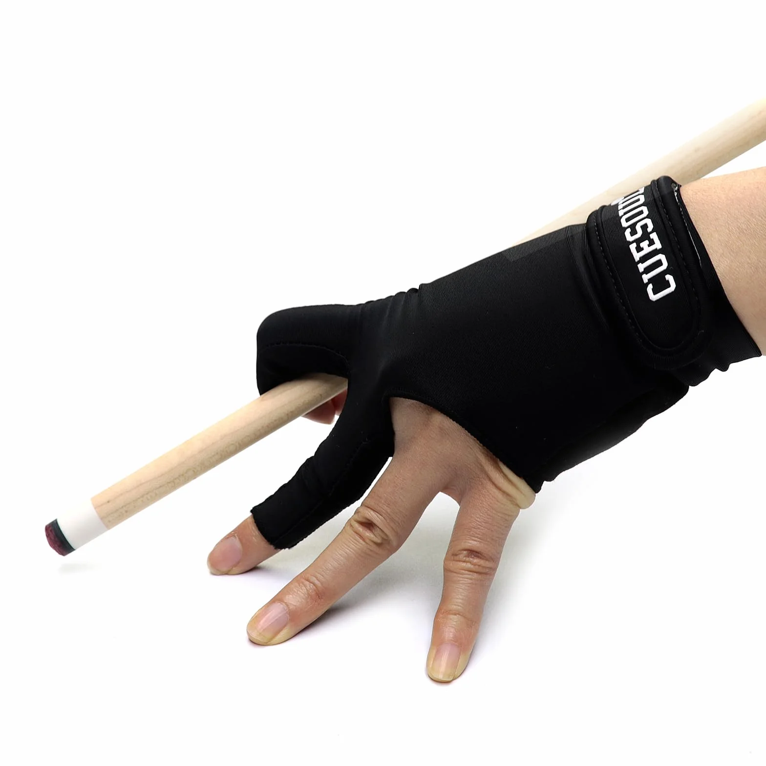 CUESOUL Guantes de Billar Mano Puente Izquierda Derecha para Snooker Carambola