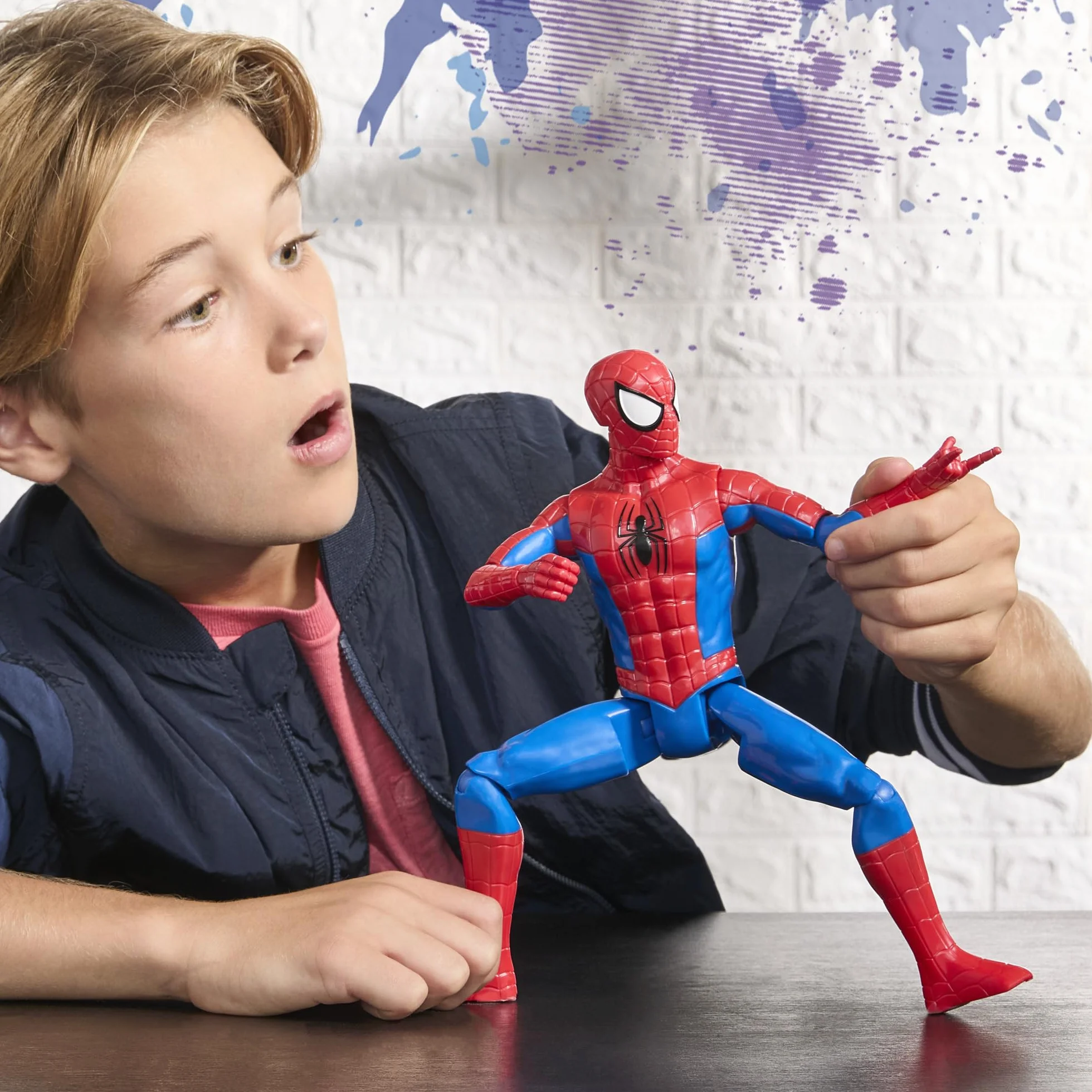 Marvel Spider-Man, Titan Series, Figura de acción