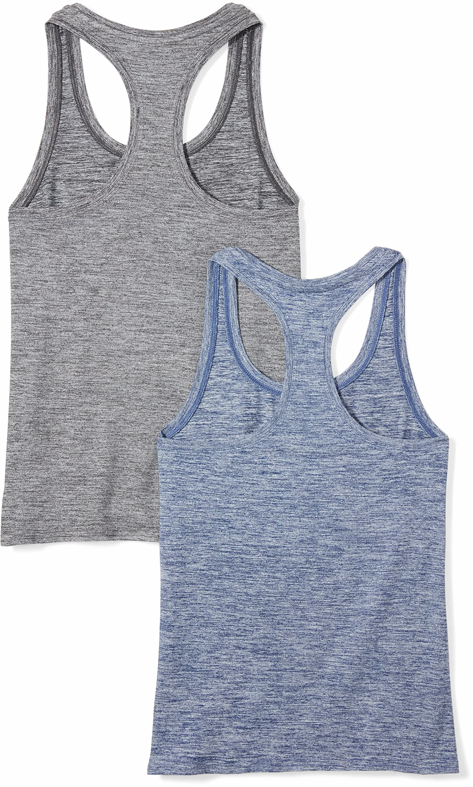 Amazon Essentials Top Deportivo sin Mangas Secado Rápido Elástico Espalda Cruzada Cuello Redondo