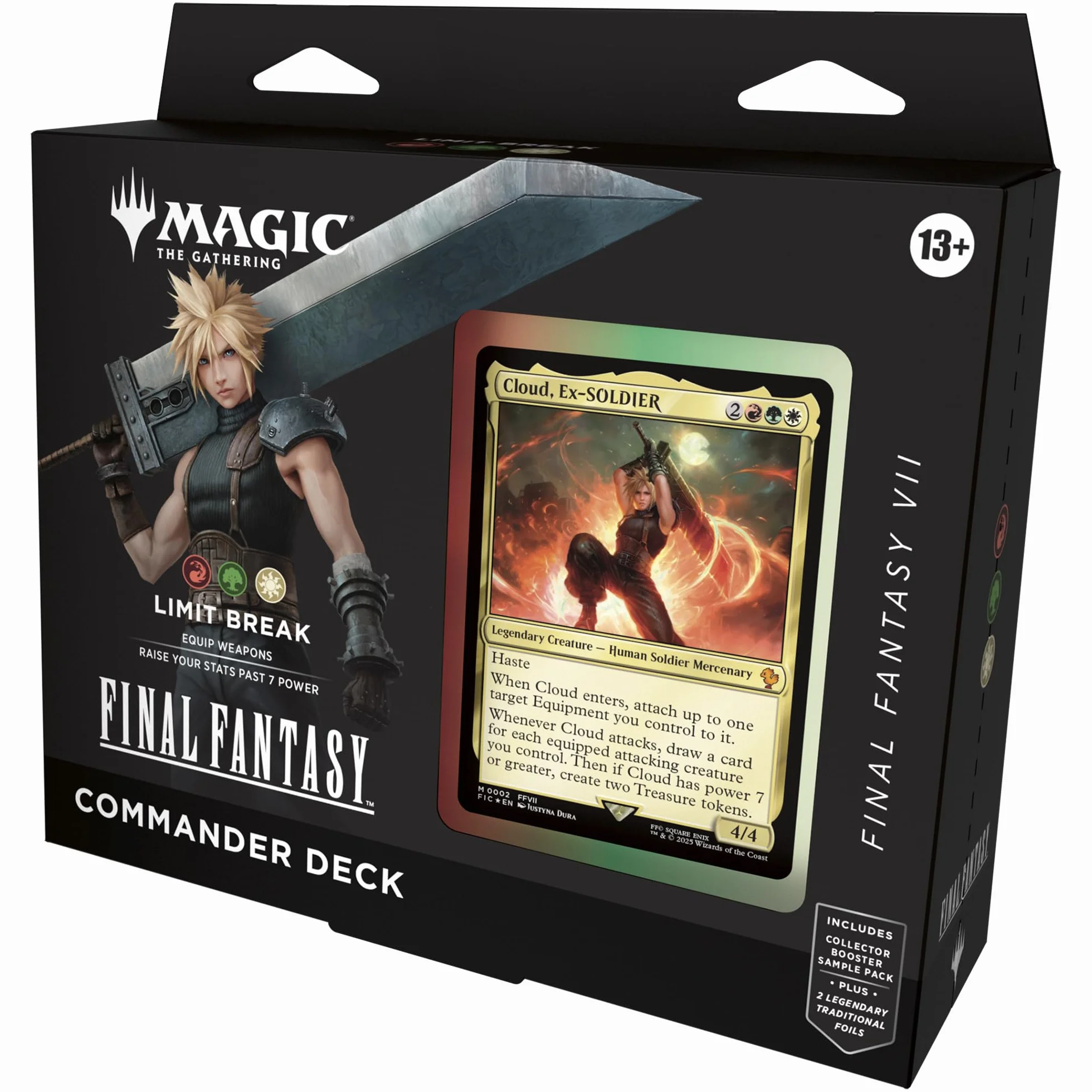 Mazo de Commander de Final Fantasy VII, de Magic: The Gathering | Límite (Versión en Inglés)