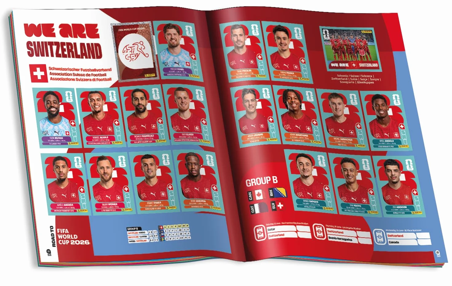 Panini Álbum de Calcomanías Copa Mundial FIFA 2026 Multicolor